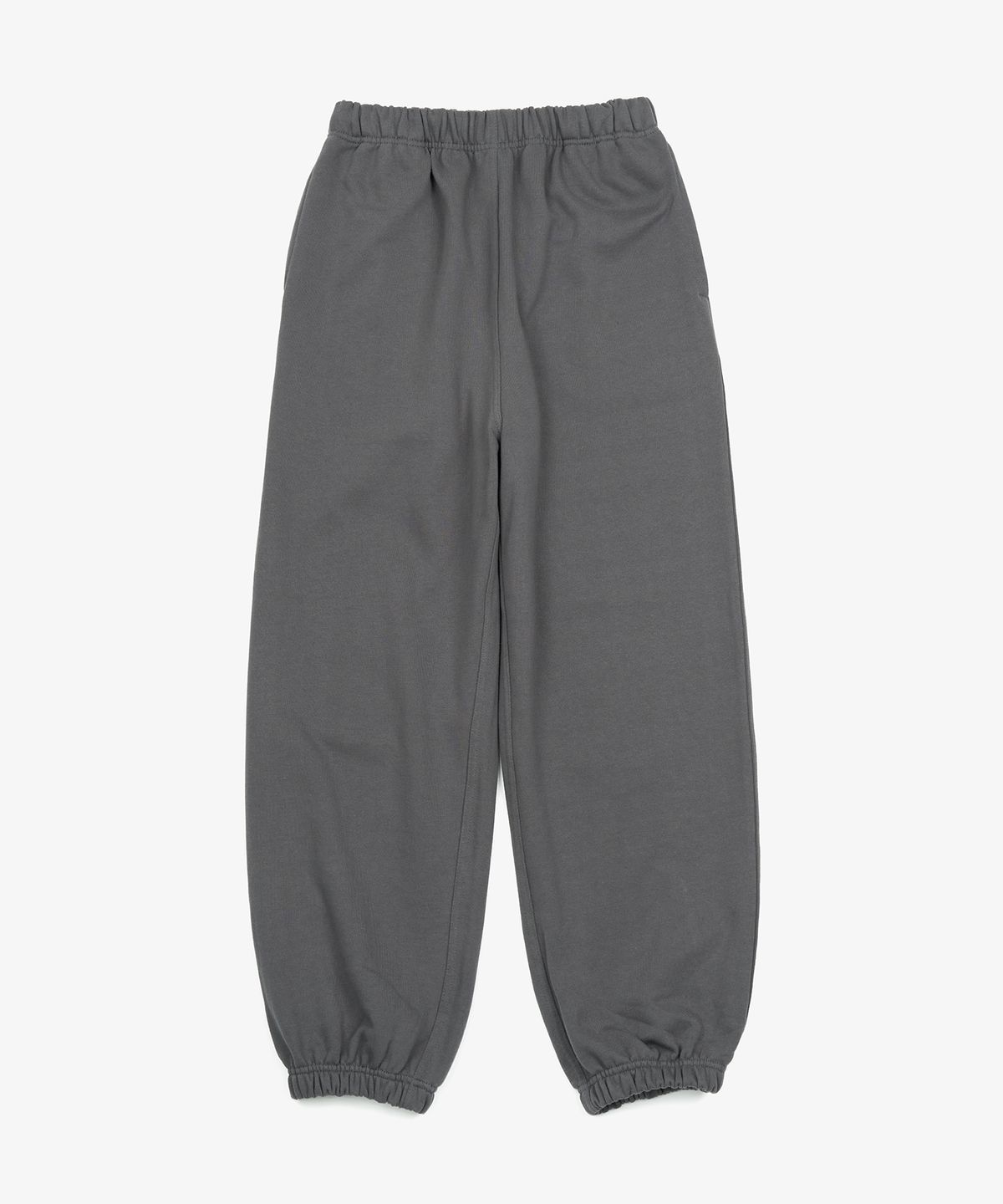 토피(TOFFEE) 모어 와이드 조거 스웻 팬츠 (CHARCOAL)