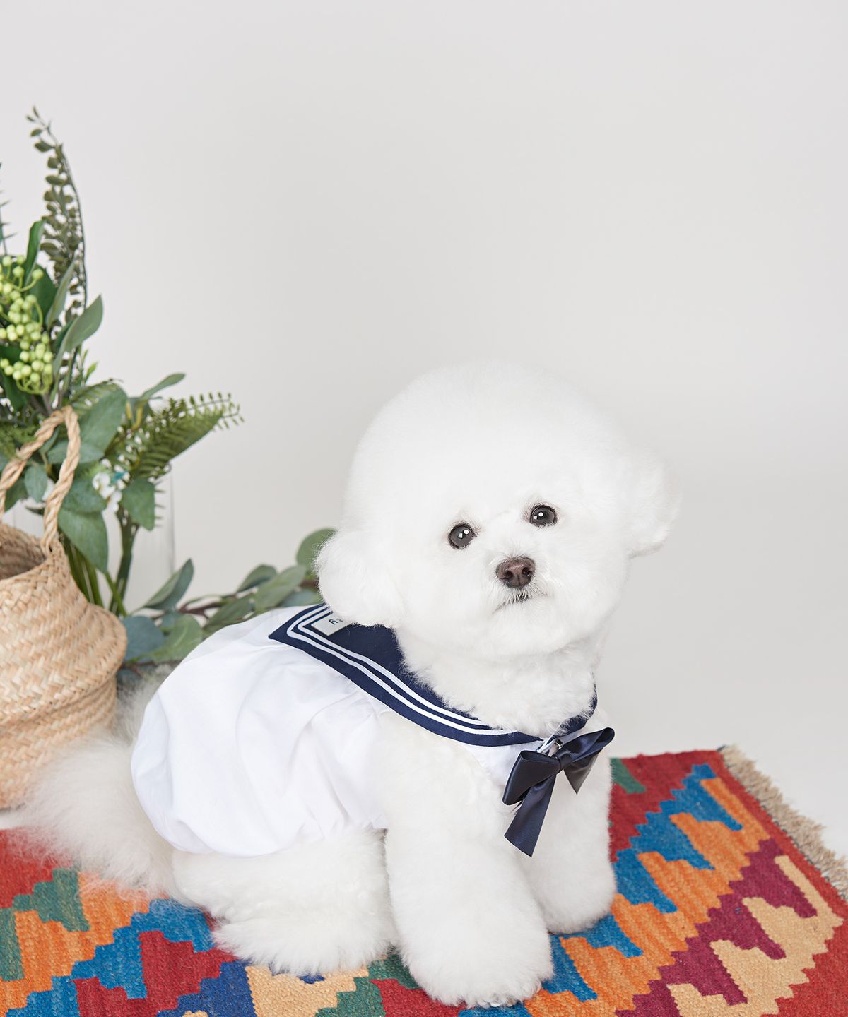 위드토리(WITH TORY) 세라 벌룬탑  네이비-화이트