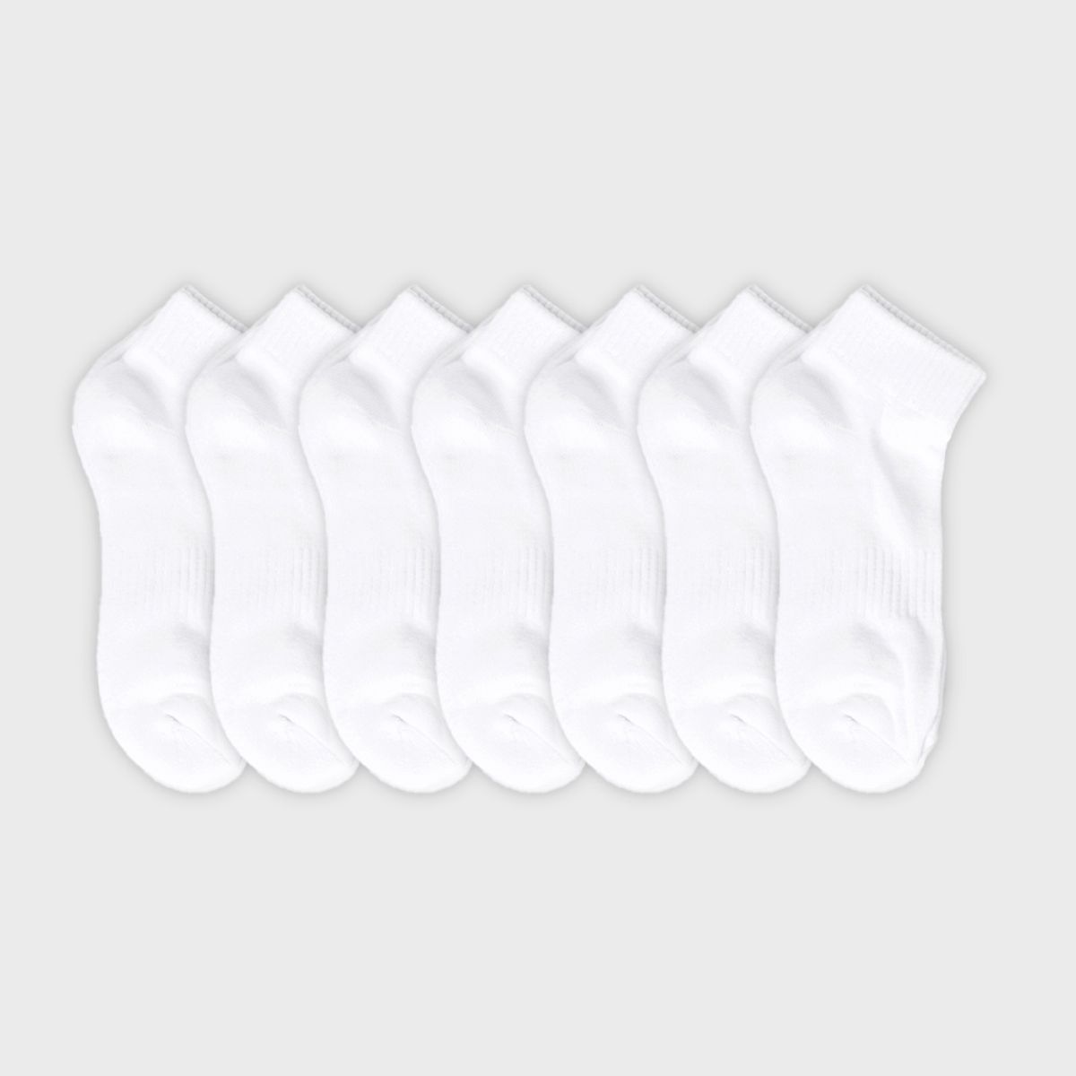 삭스에이(SOCKSA) [7PACK] SOXA  더블쿠션 156N 무지 쿼터 삭스  3색상