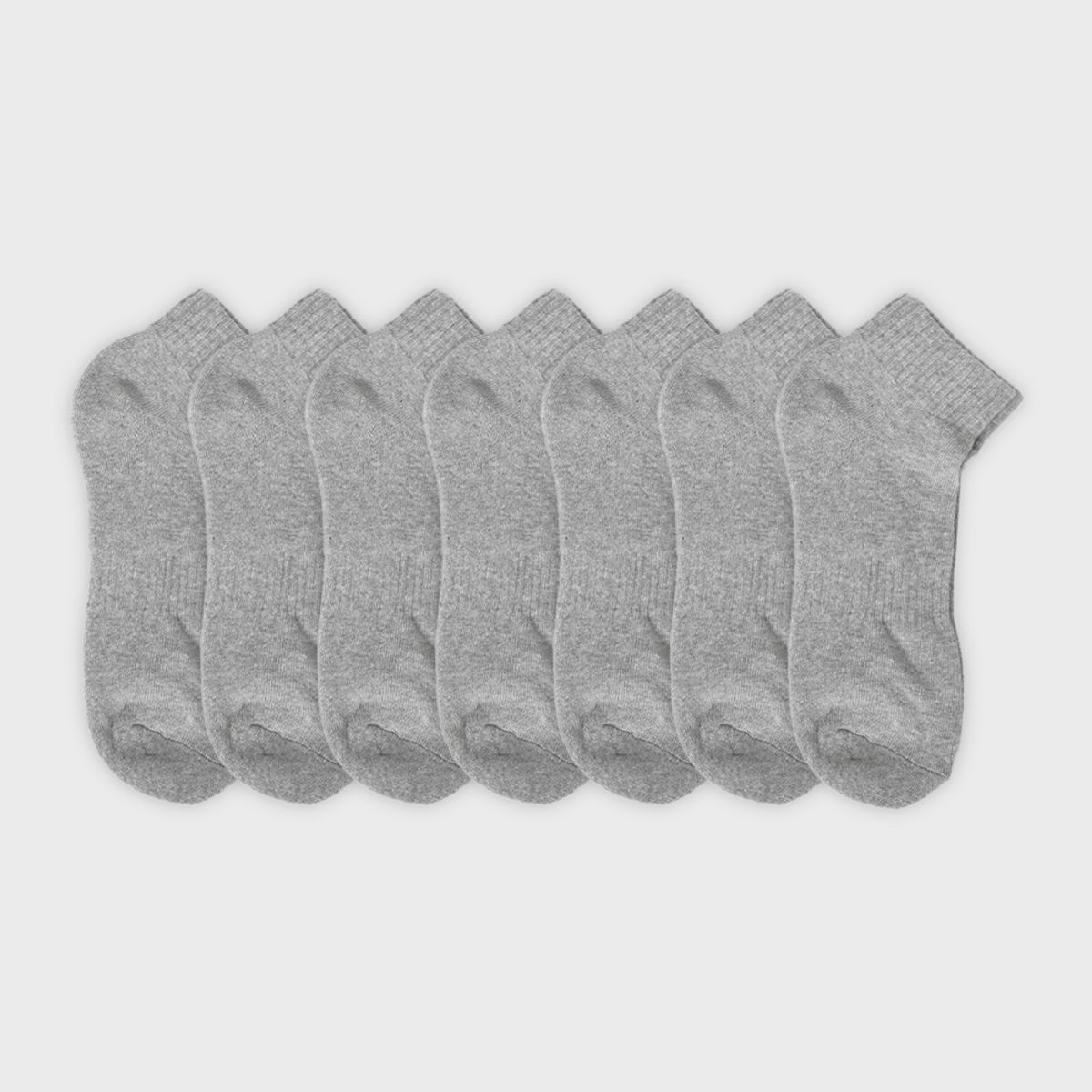 삭스에이(SOCKSA) [7PACK] SOXA  더블쿠션 156N 무지 쿼터 삭스  3색상