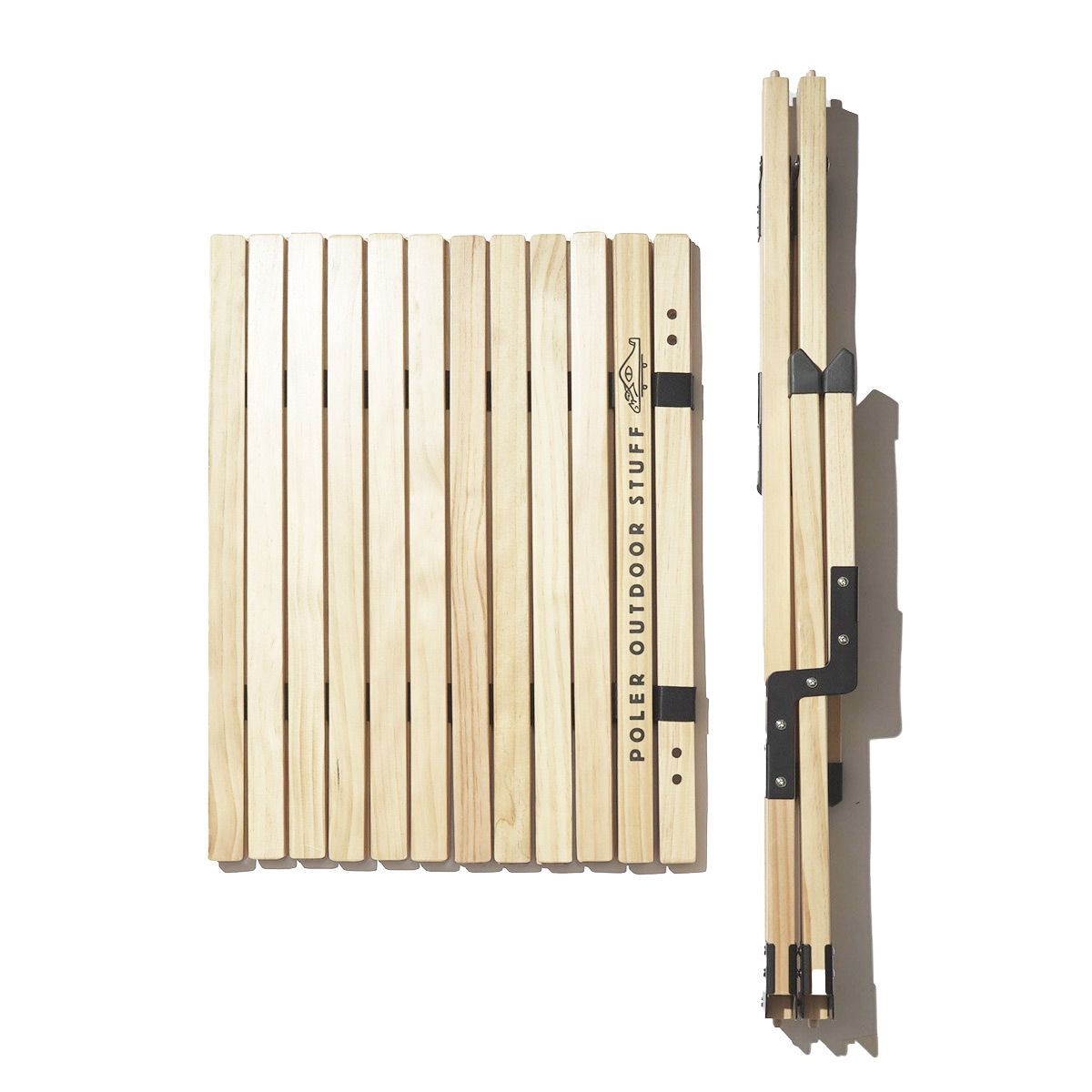 폴러스터프(POLERSTUFF) AJUSTABLE ROLLTOP WOOD TABLE WOOD