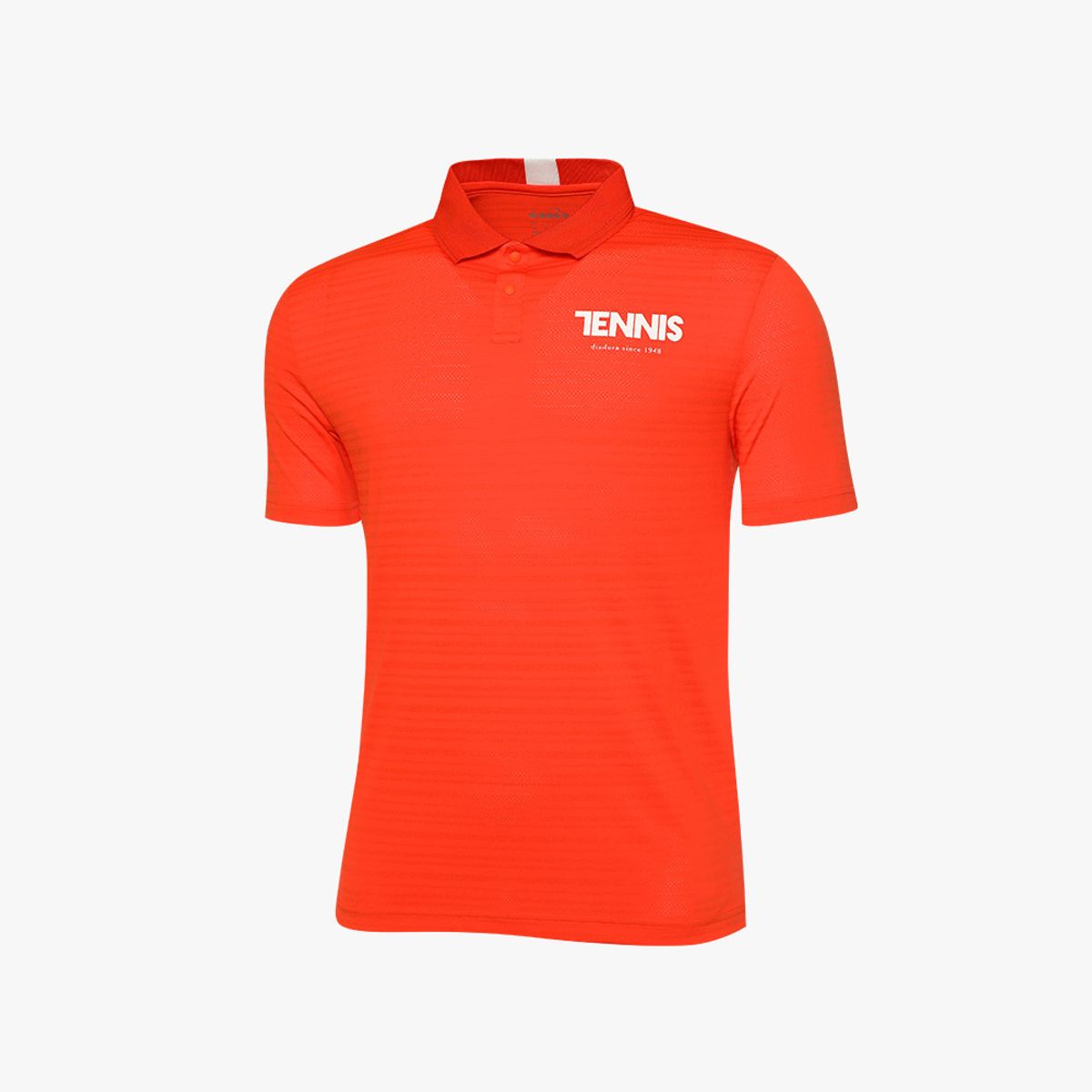 디아도라(diadora) 프리즈 테니스 카라 반팔티셔츠 ORANGE