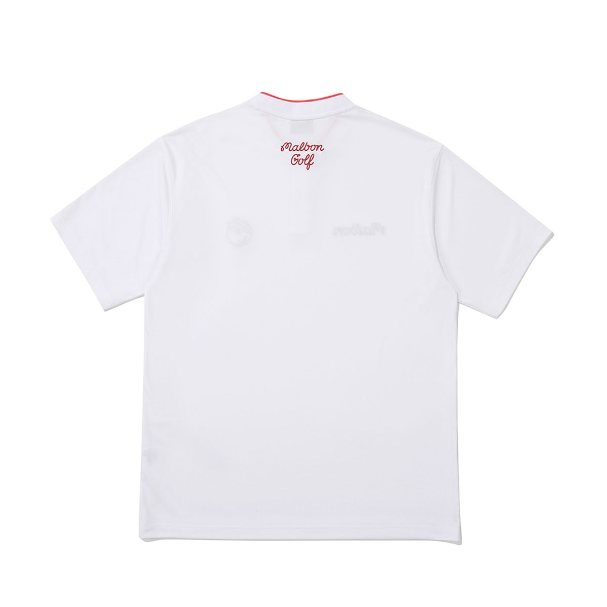 말본 골프(MALBON GOLF) 버킷 헨리넥 티셔츠 WHITE (MAN)