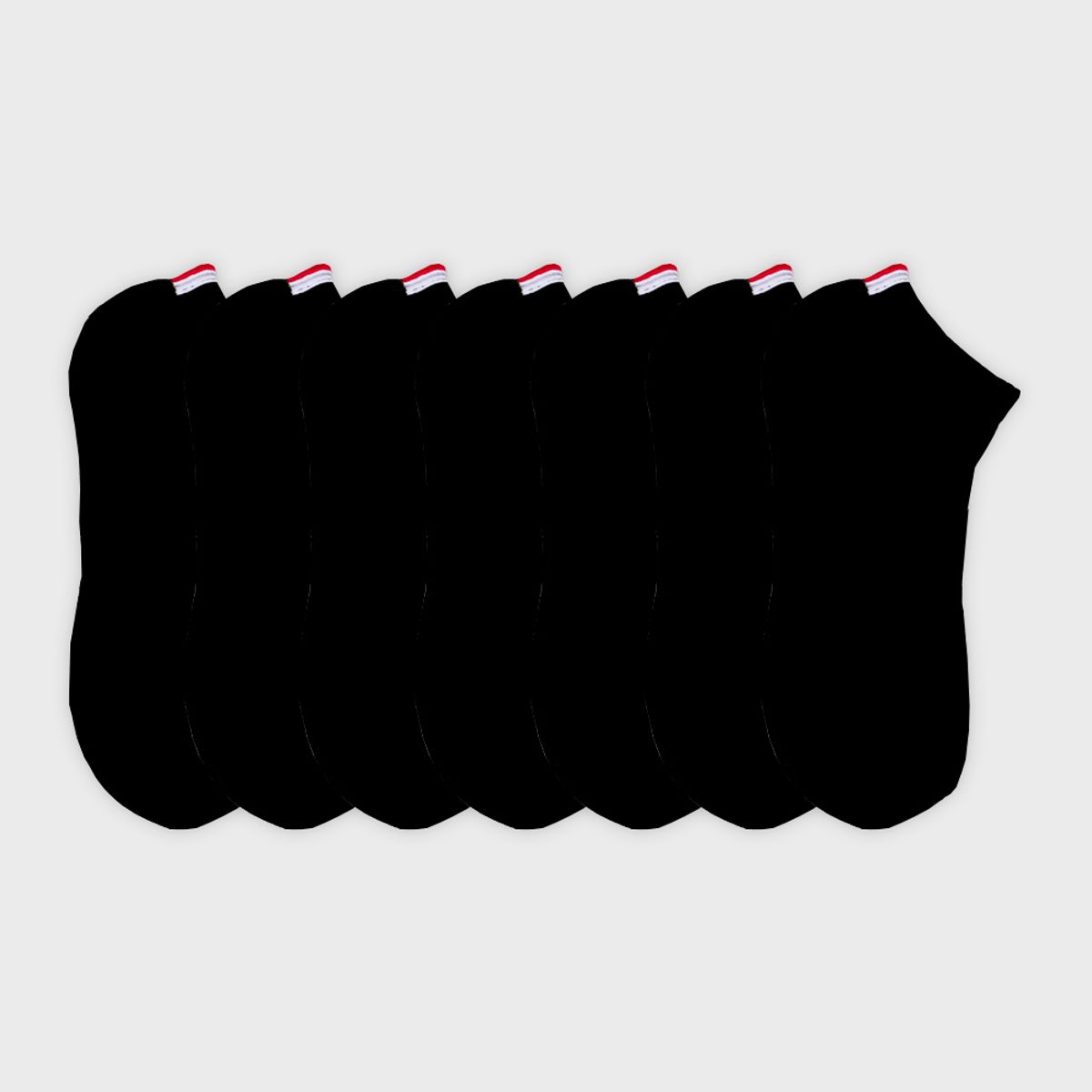삭스에이(SOCKSA) [7PACK] 더블쿠션 156N 메쉬 르프랑스 쇼트 삭스 3색상