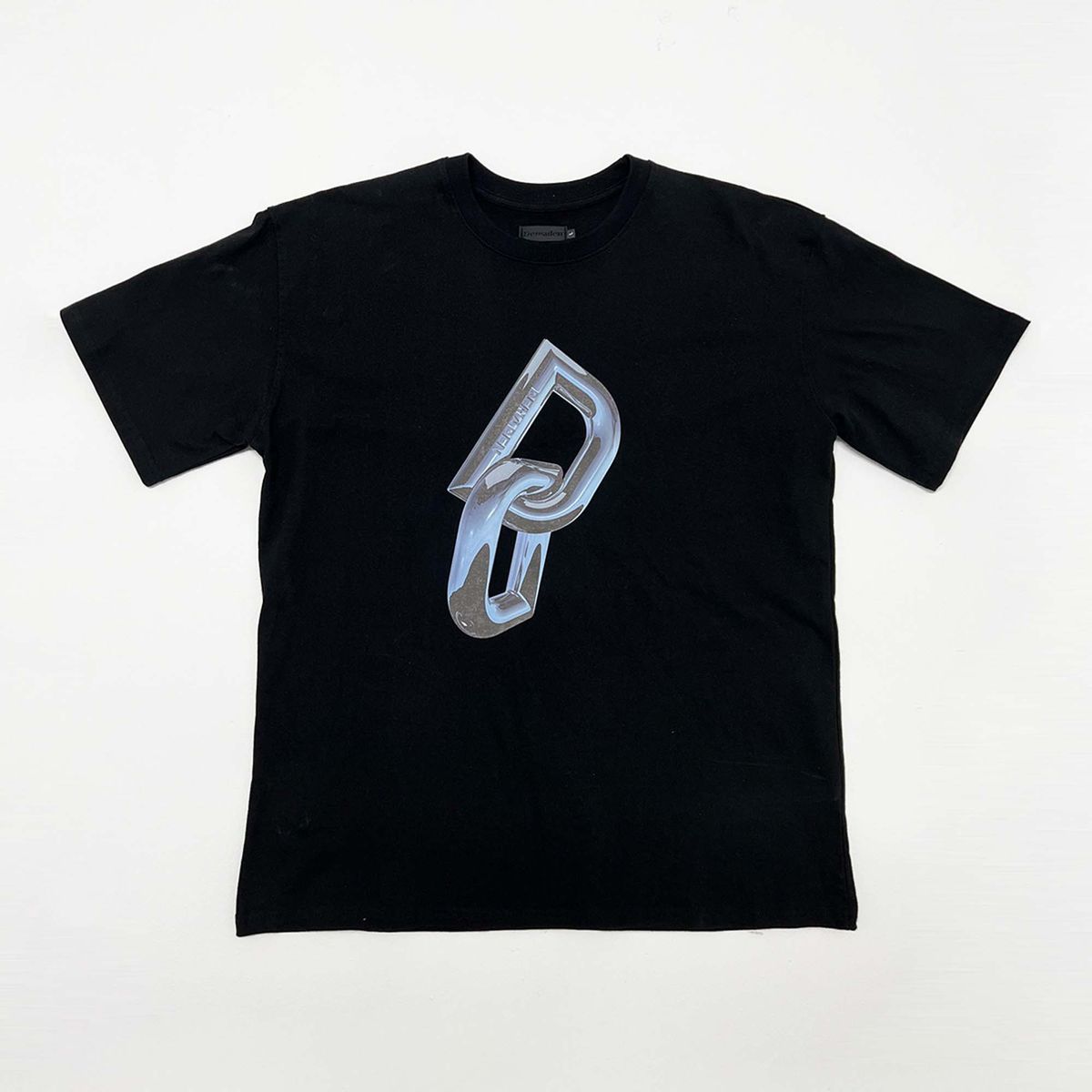 디메이든(DEMADEN) D RING GRAPHIC 1/2 T-SHIRT BLACK