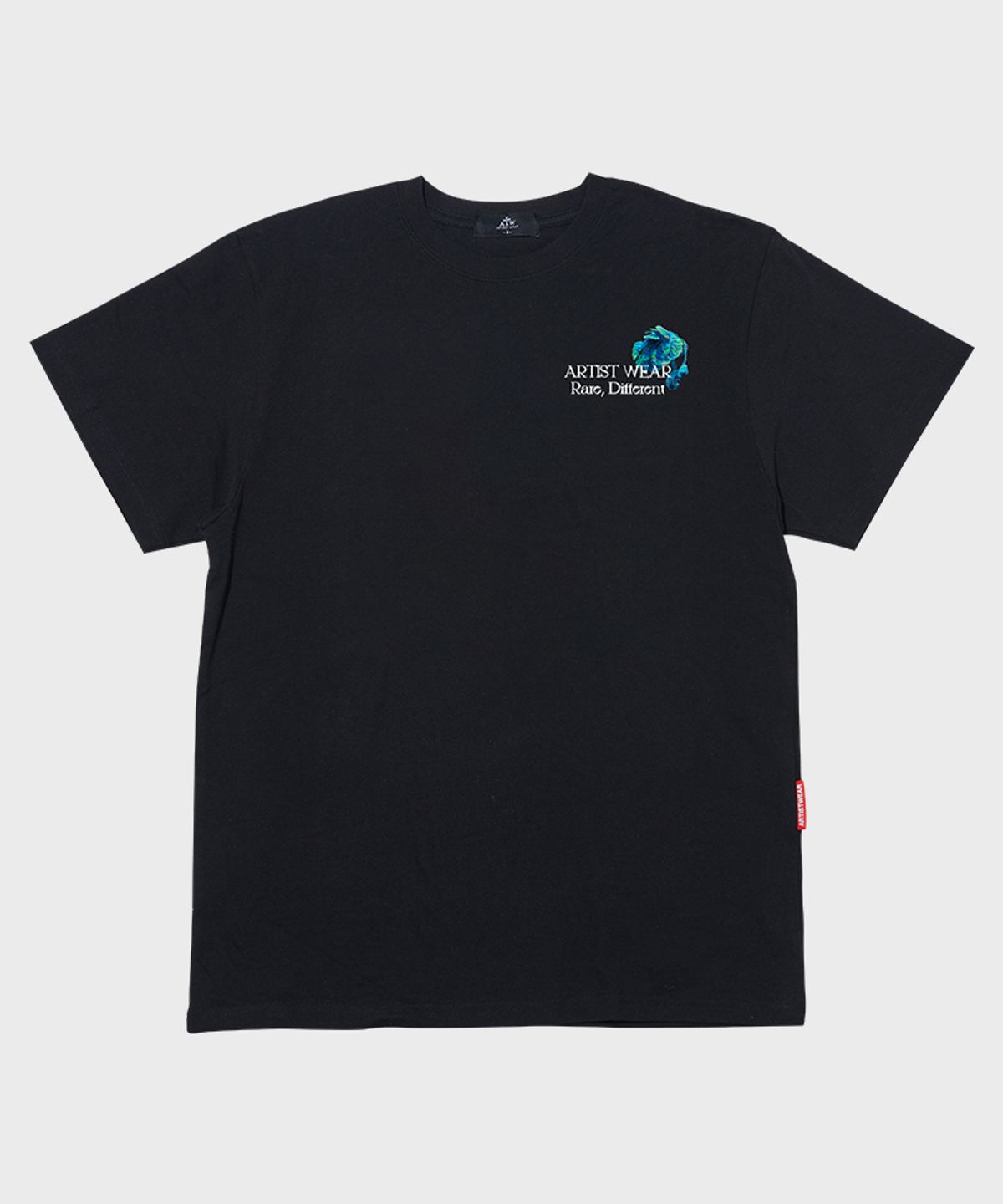 아티스트웨어(ARTISTWEAR) [ATW] 콜드플라워 반팔티_BK