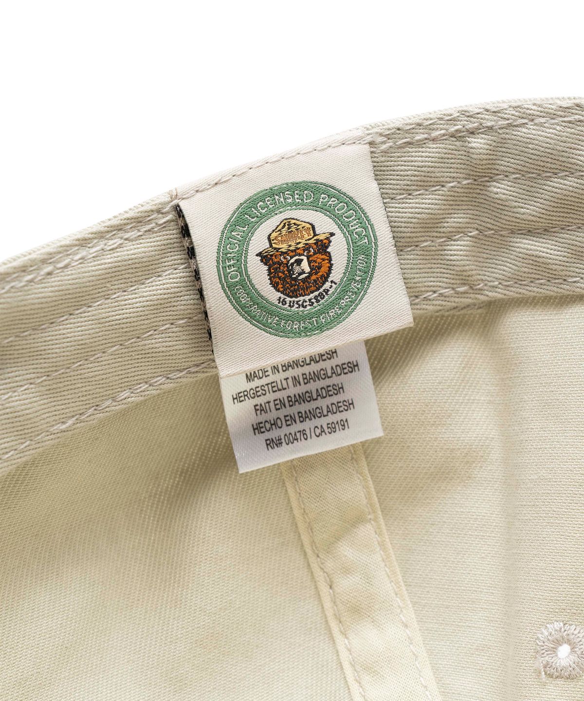 아메리칸니들(AMERICAN NEEDLE) MICRO SLOUCH CAP SMOKEY BEAR