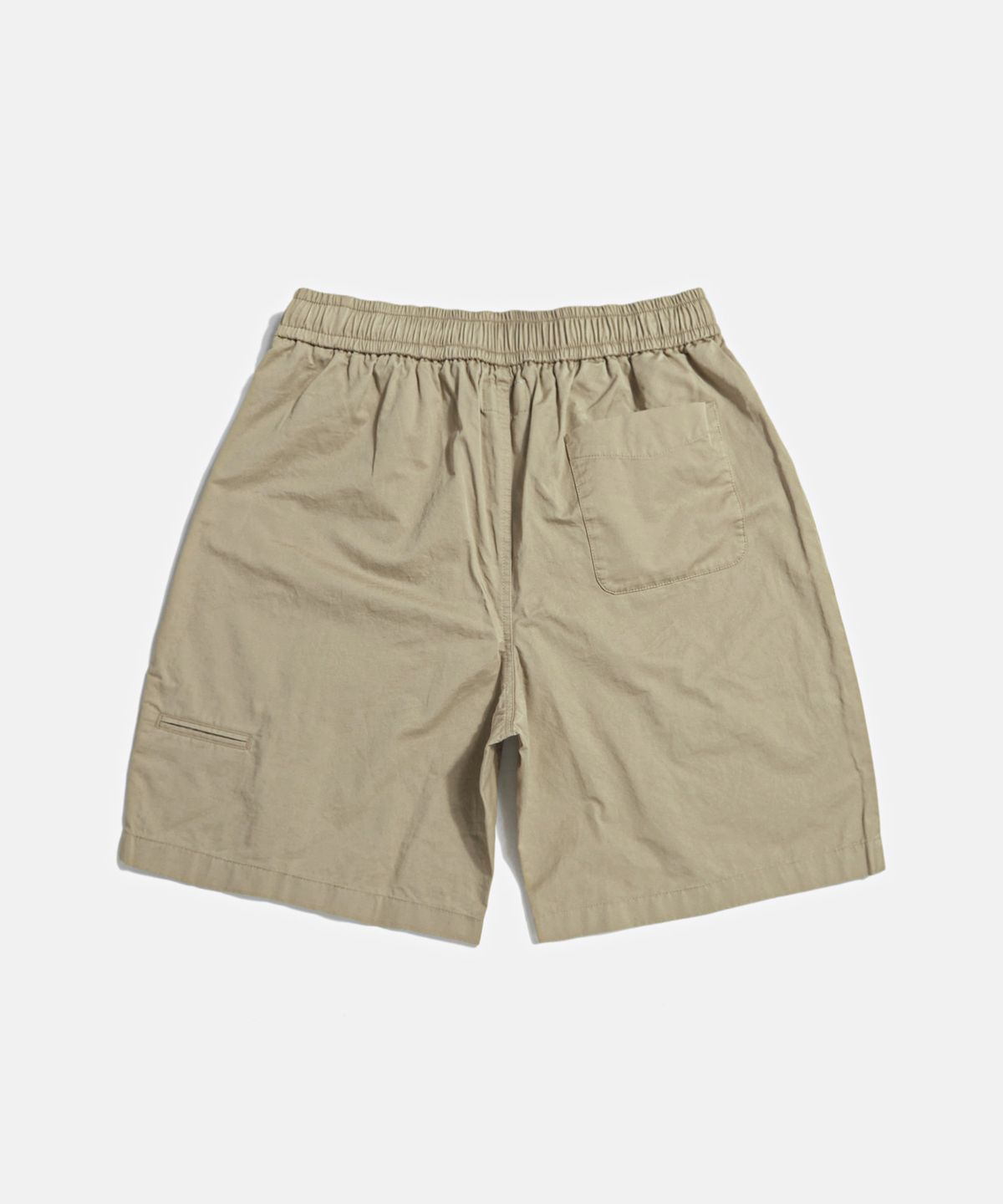 에스피오나지(ESPIONAGE) Wide Officer Shorts Beige