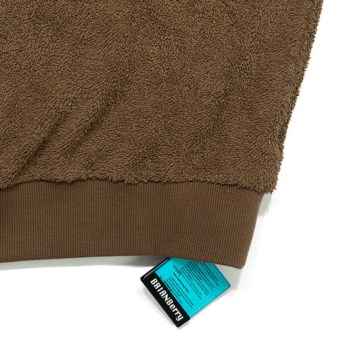 브라이언베리(BRIAN BERRY) TUBE HALF TEE_LIGHT BROWN