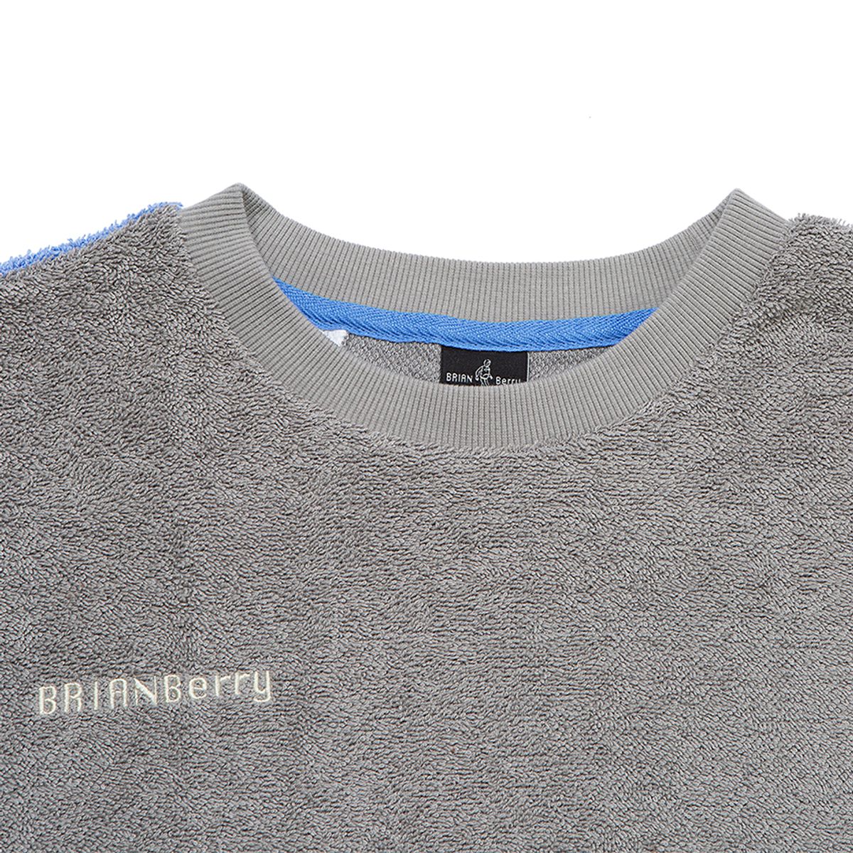 브라이언베리(BRIAN BERRY) TUBE HALF TEE_LIGHT GREY