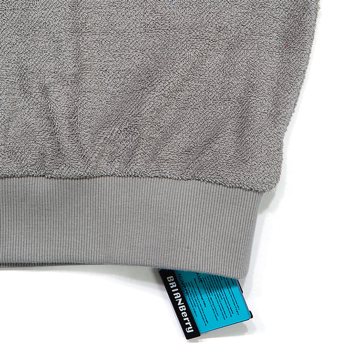 브라이언베리(BRIAN BERRY) TUBE HALF TEE_LIGHT GREY
