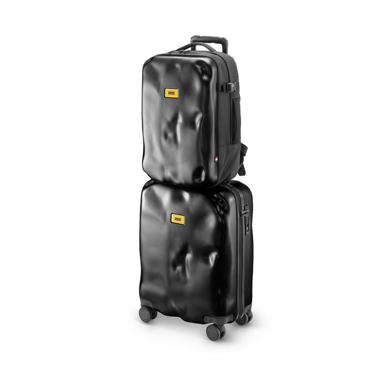 크래쉬배기지(CRASH BAGGAGE) 아이코닉 백팩 BLACK CBG-2SBG310-01
