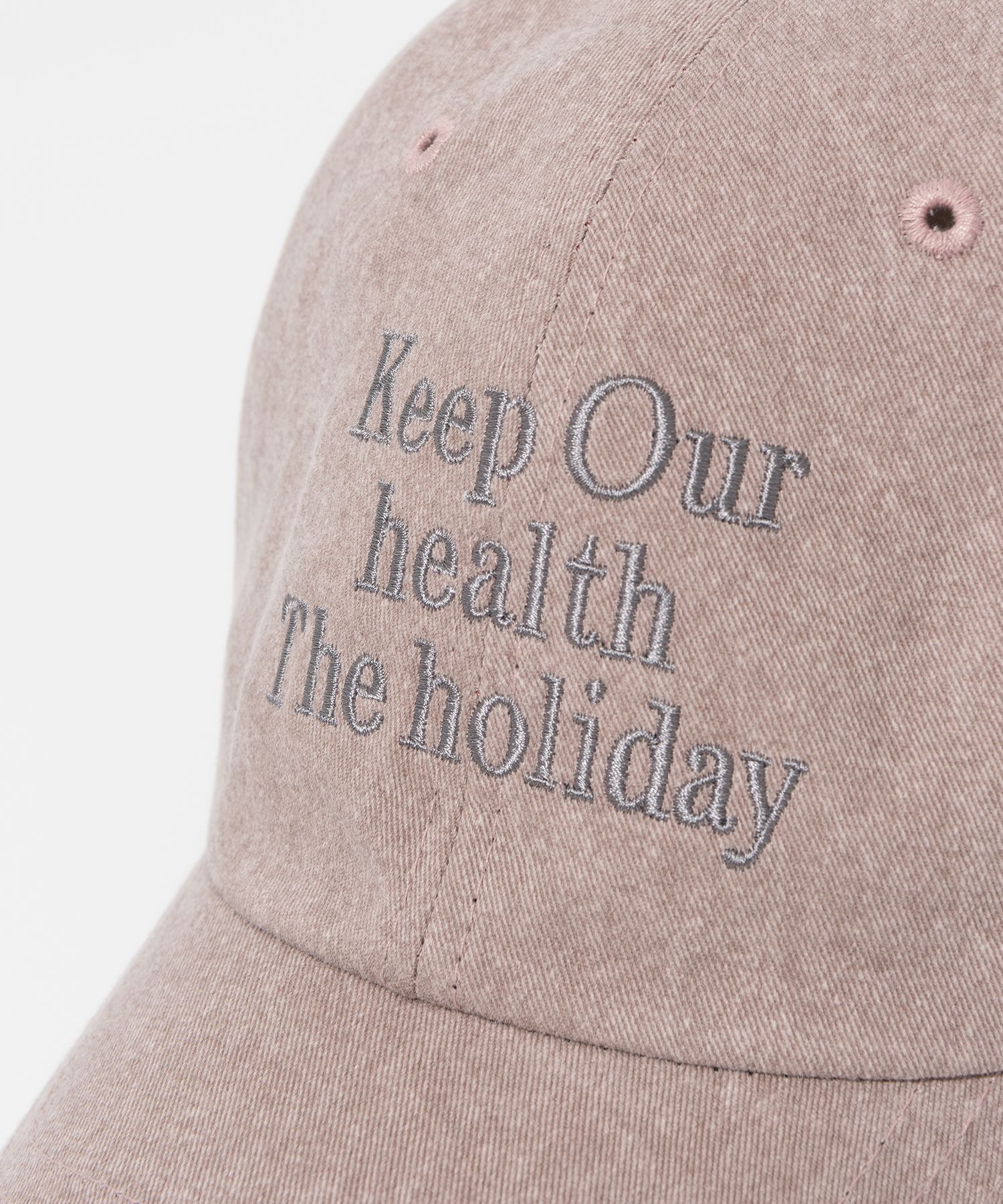 MUSINSA | MILLO ARCHIVE Holiday Signature Ball Cap [Stone Pink]