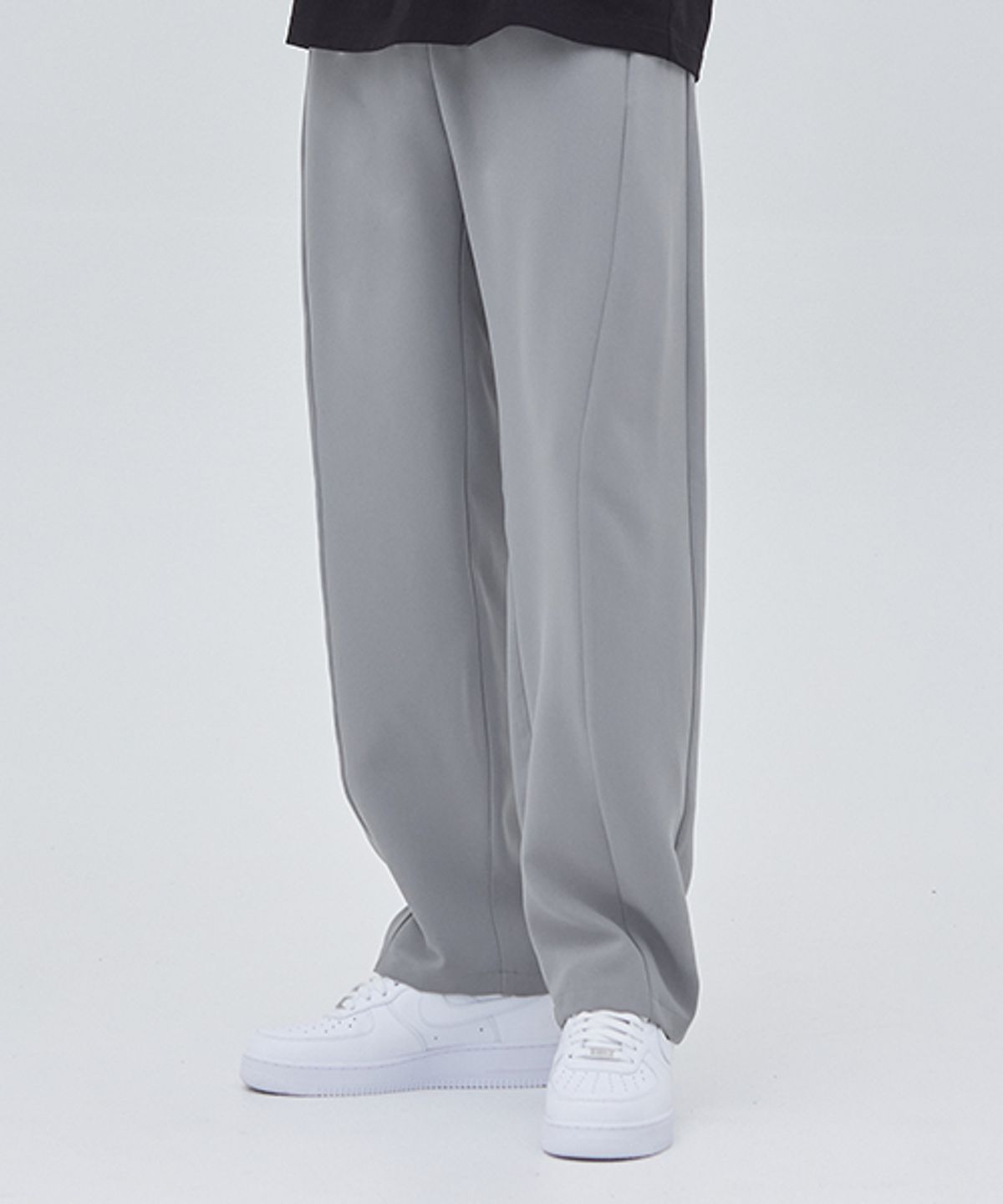 세븐셀라(SEVENSELAH) 휴비스 세미커브드 슬랙스 Blue Gray
