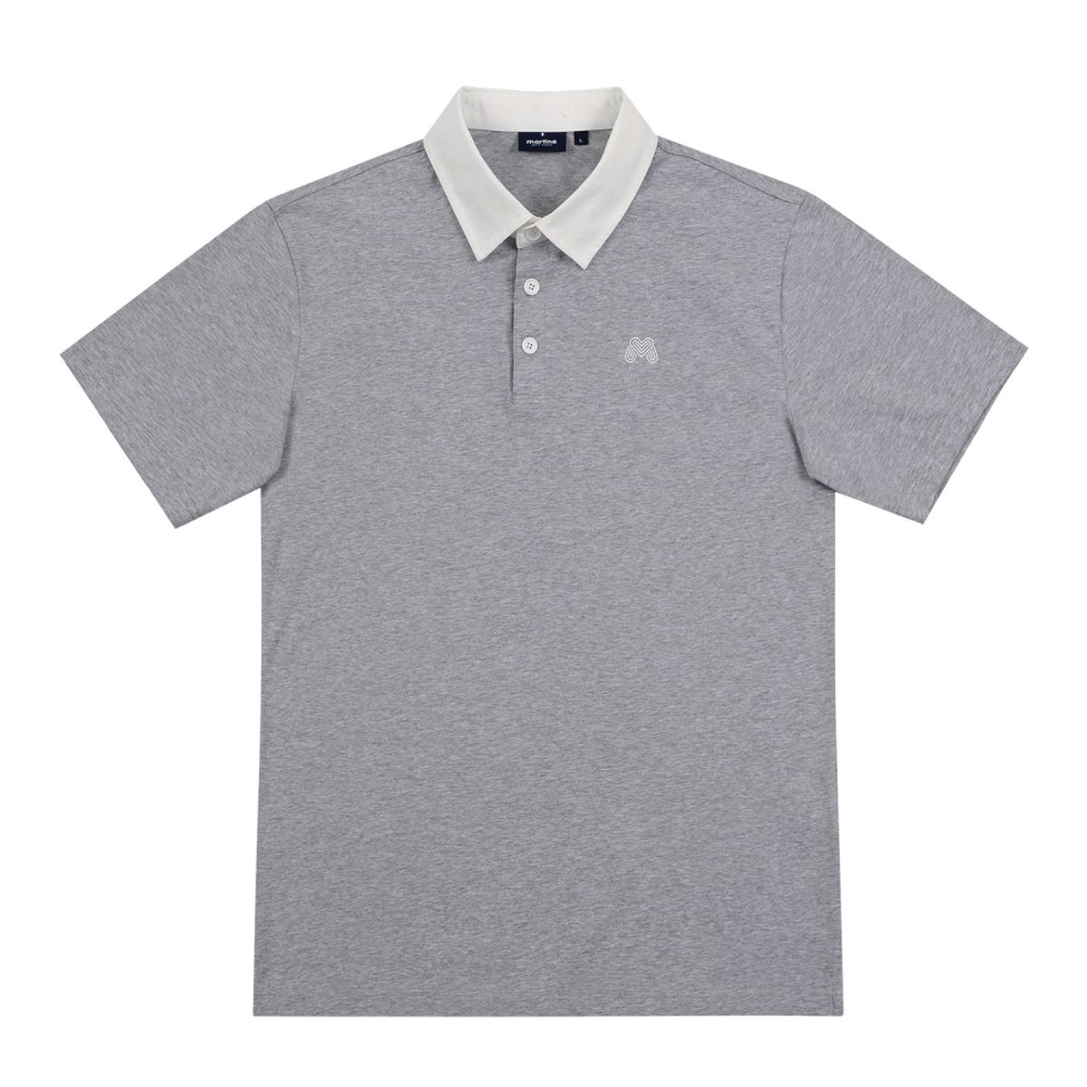 마틴골프(MARTINE GOLF) Graphic Logo Point T-Shirts_Grey (Men)