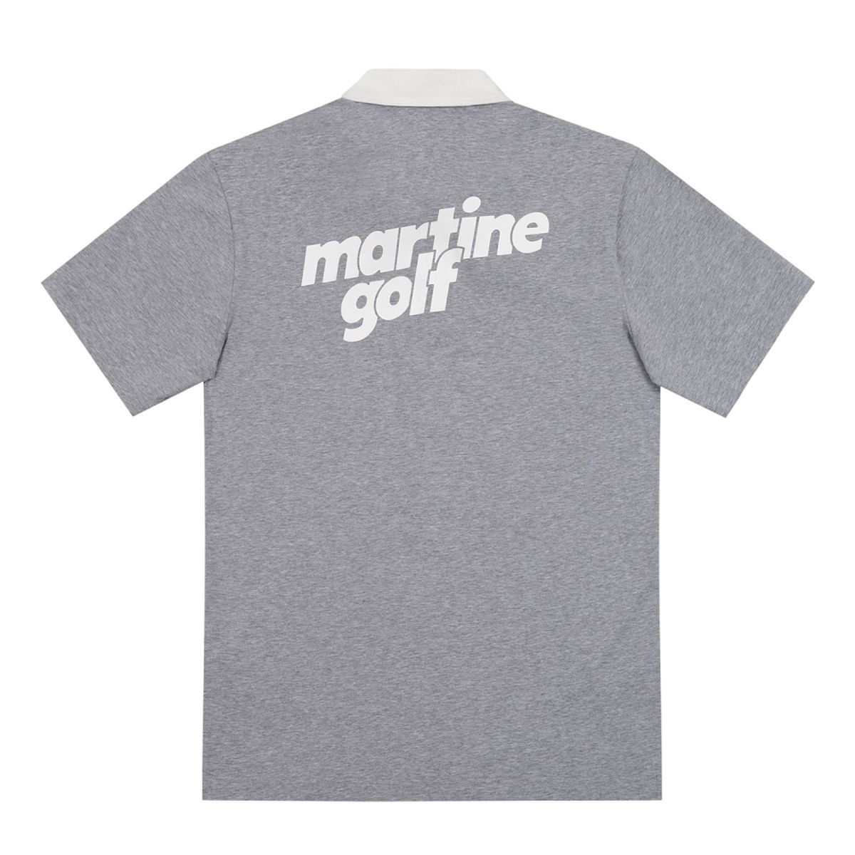마틴골프(MARTINE GOLF) Graphic Logo Point T-Shirts_Grey (Men)