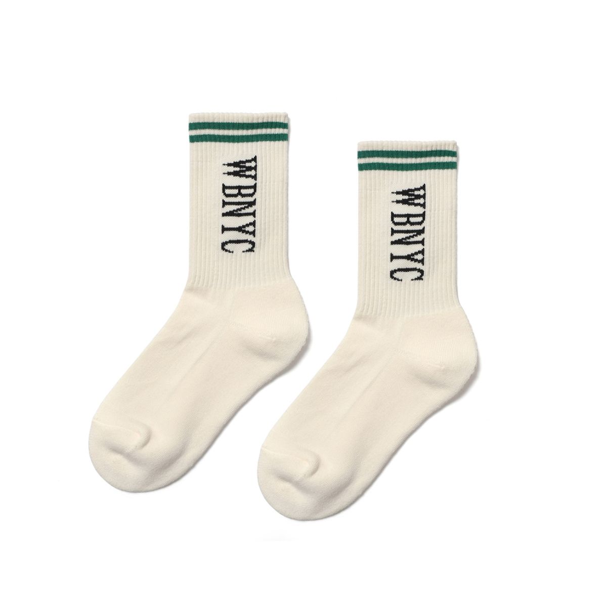 윌리엄스버그 뉴욕시티(WILLIAMSBURG NEWYORK CITY) WBNYC Casual Socks_Green