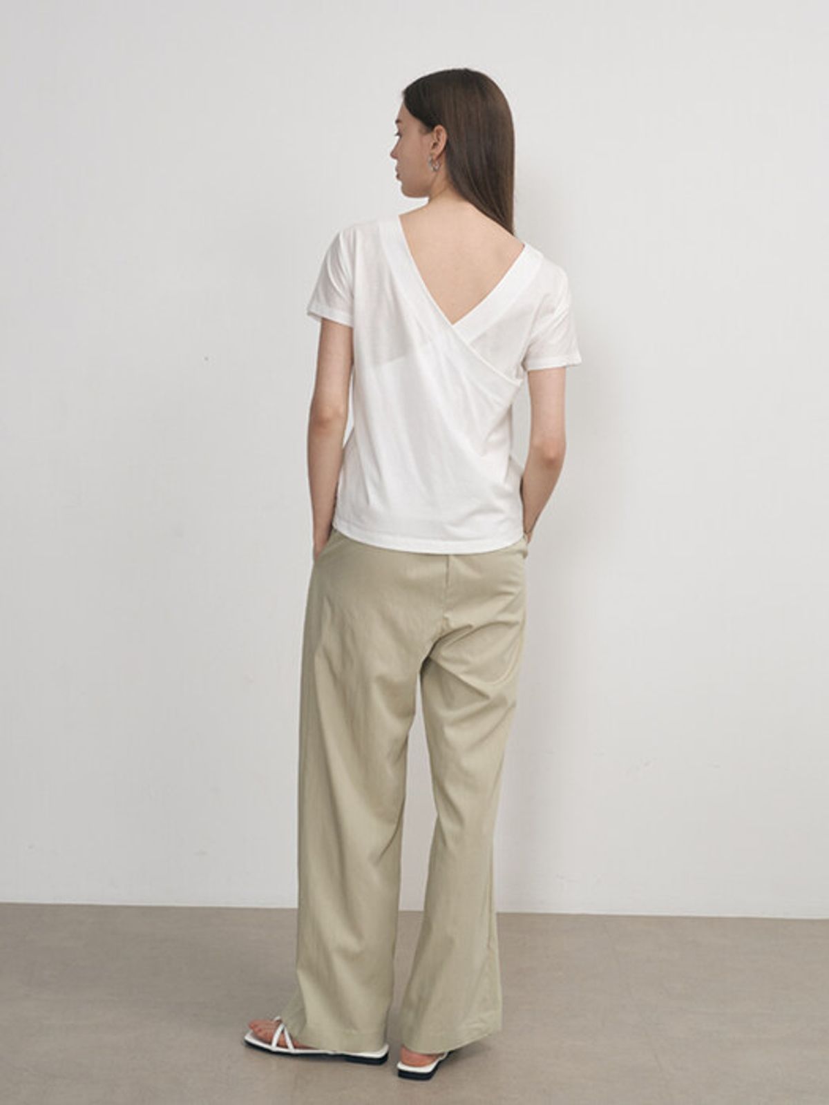 네벨에브리웨어(NEBELEVERYWEAR) DOUBLE SIDE SILKET COTTON TEE_WHITE