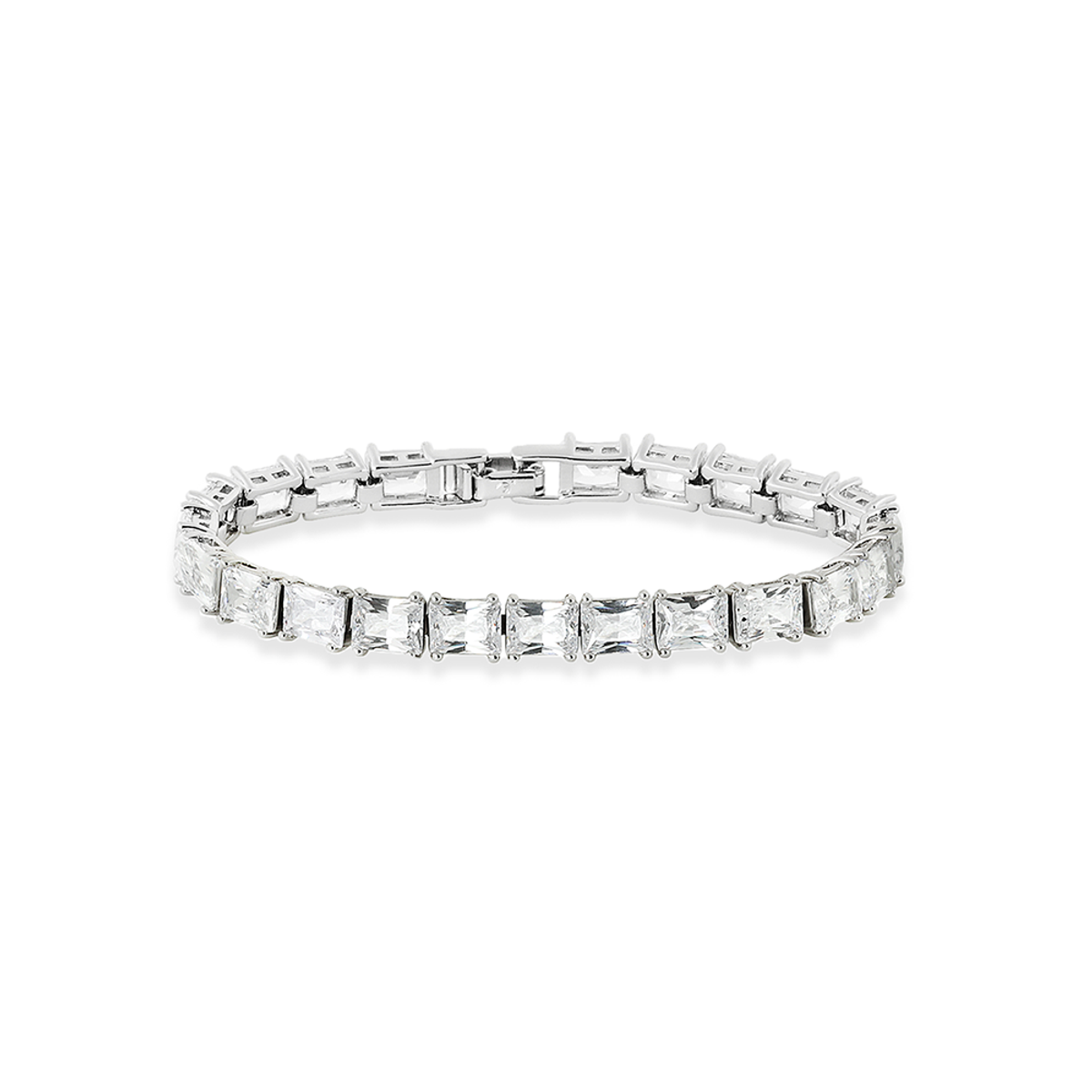 레인드랍 쥬얼리(RAINDROP JEWELRY) 레인드랍 5MM 스퀘어 테니스 팔찌