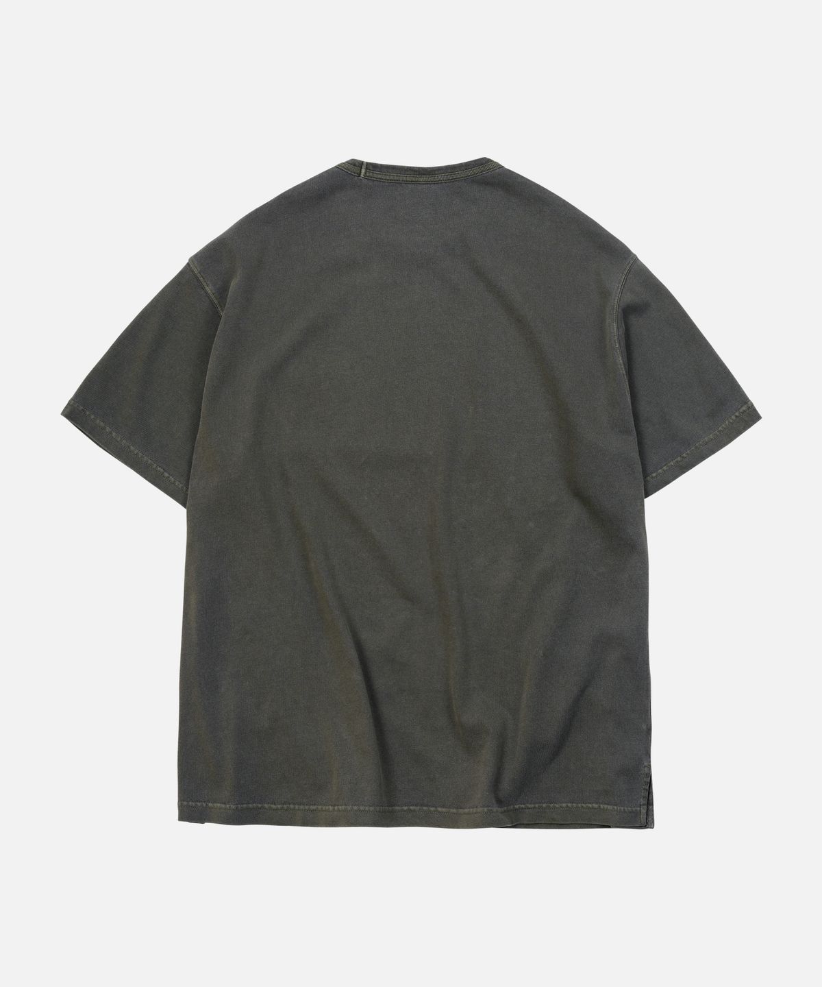 프리즘웍스(FRIZMWORKS) OG PIGMENT DYEING HALF TEE _ OLIVE