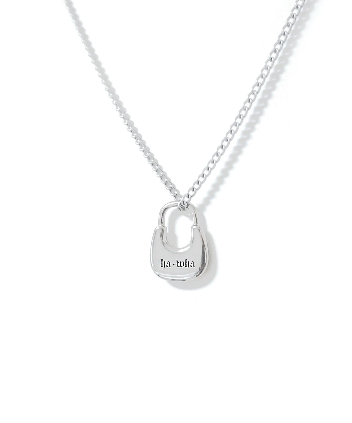 하와(HAWHA) HOBO LOCK SLIM CHAIN NECKLACE