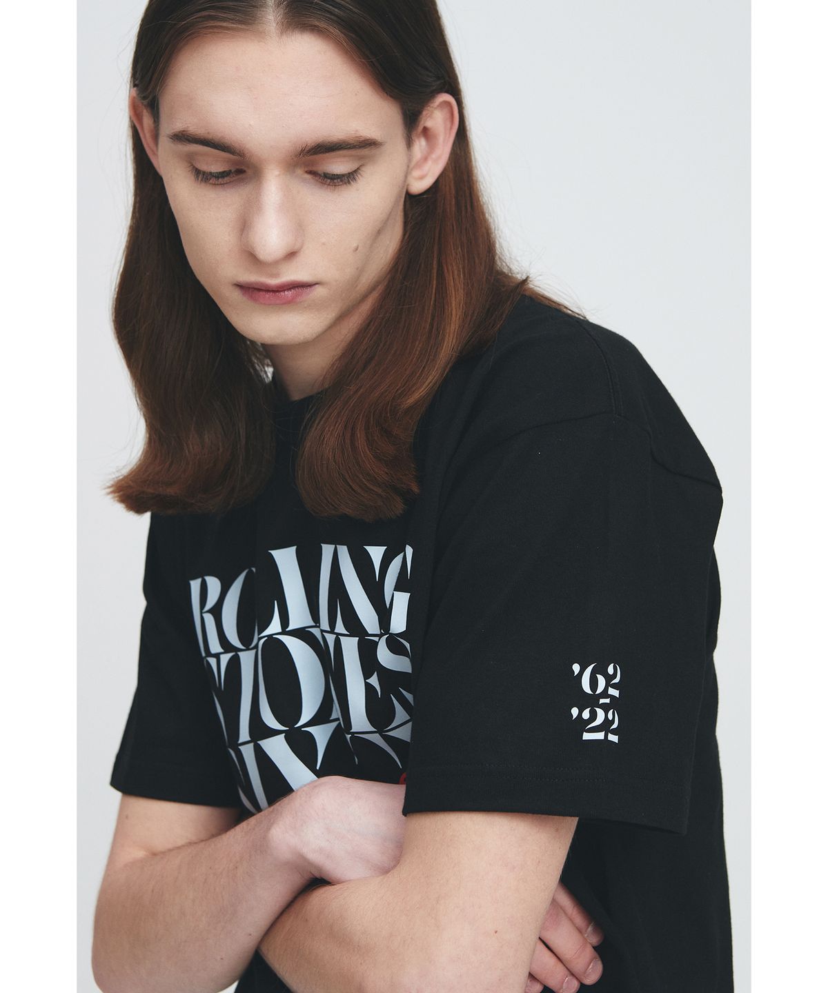 브라바도(BRAVADO) TRS SIXTY TEXT BK (BRENT2277)