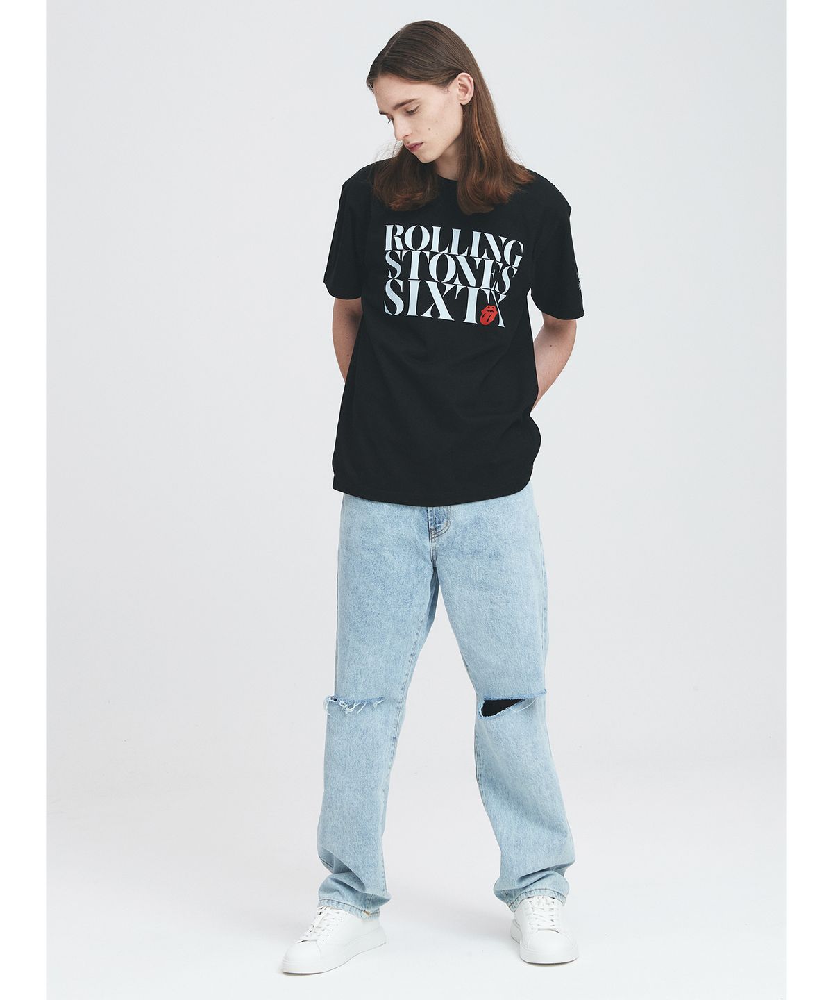 브라바도(BRAVADO) TRS SIXTY TEXT BK (BRENT2277)