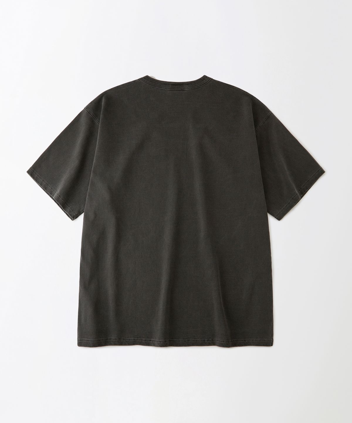 아웃스탠딩(OUTSTANDING) LIFE IS TEE SURF RIDE TEE_PIGMENT CHARCOAL