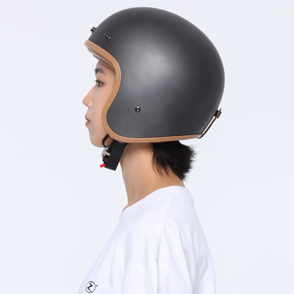 쿤타치(KUNTACH) Mods and Rockers helmet collection - Rockers CLASSIC MATT GREY