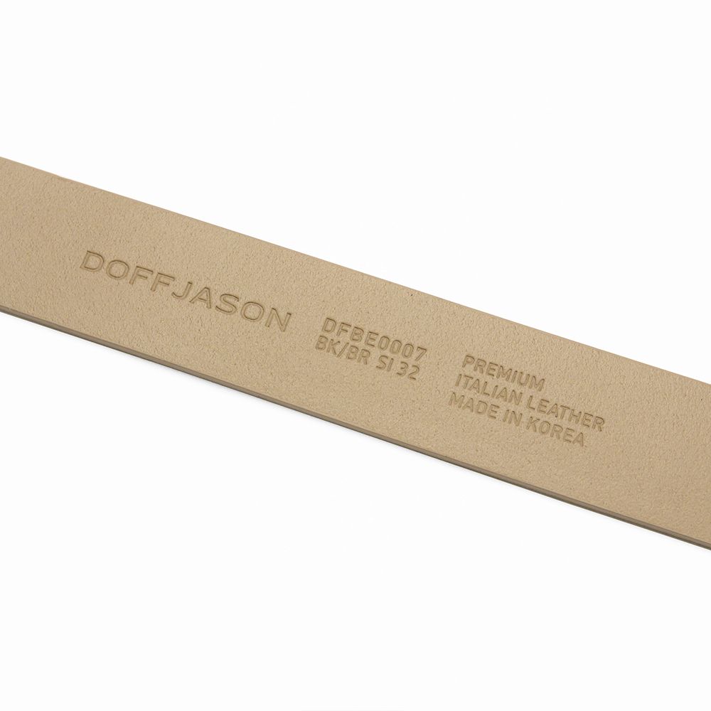 ベルト DOFFJASON Simple Western Noted Hard Leather Belt BEIGE DJCOC MUSINSA | DOFFJASON Simple Western Notted Hard Leather Belt