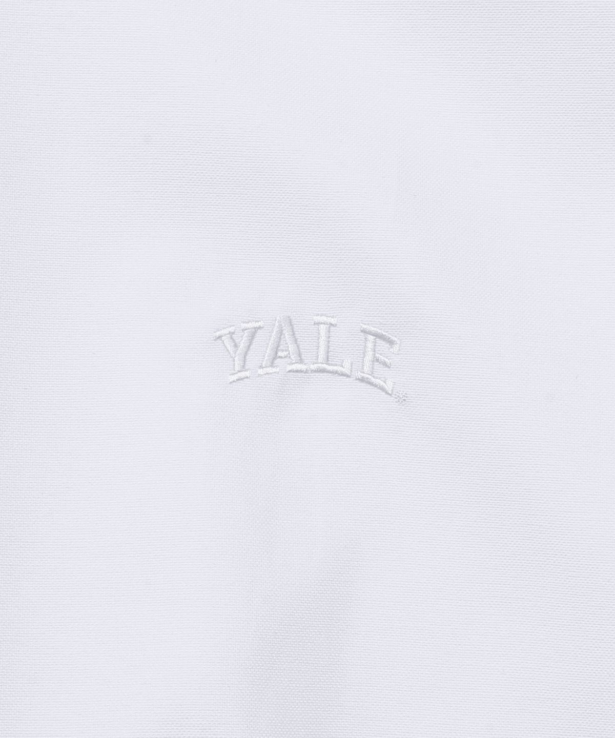 예일(YALE) [ONEMILE WEAR] 빅 옥스포드 스몰아치 반팔셔츠 화이트