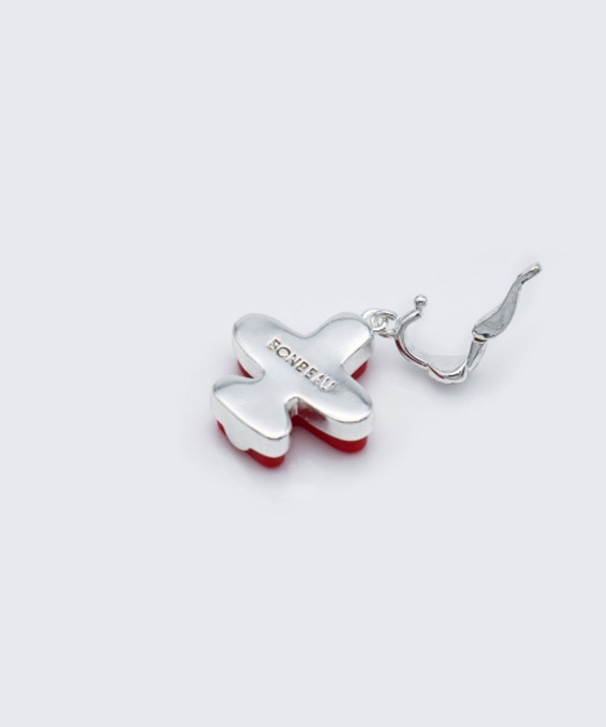 봉보(BONBEAU) BONBEAU kitsch color airplane silver pendant 키치 컬러 비행기 아크릴 펜던트