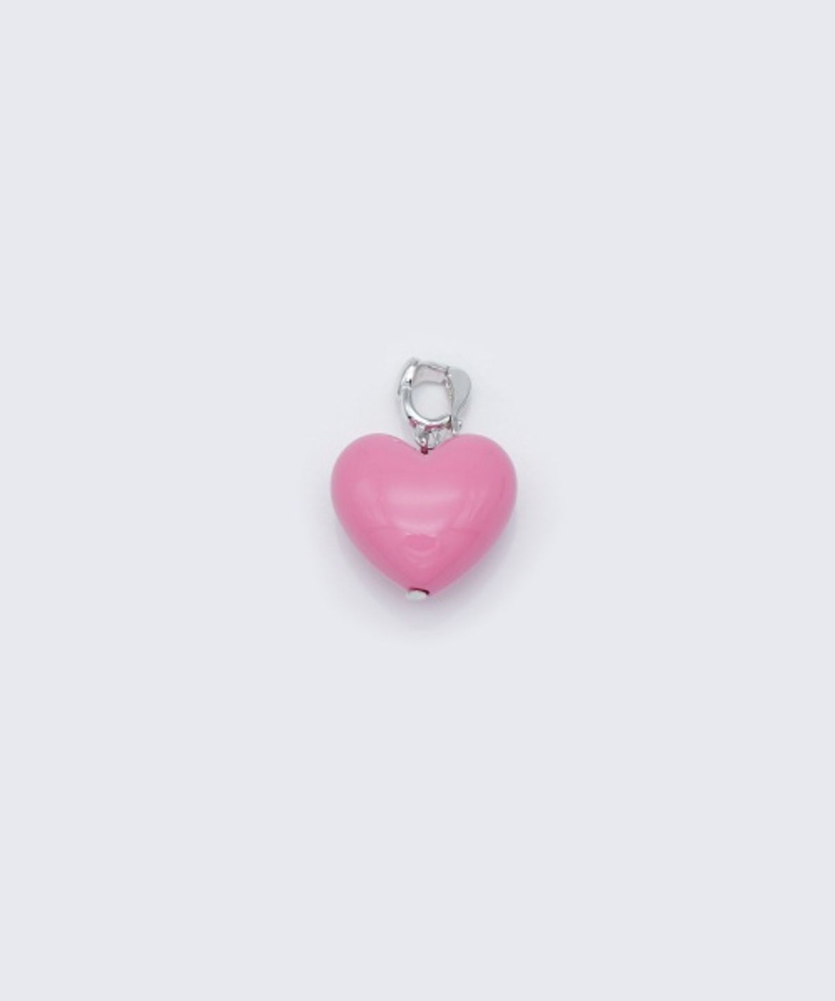 봉보(BONBEAU) Lovely volume heart acrylic pendant 러블리 볼륨 하트 아크릴 펜던트