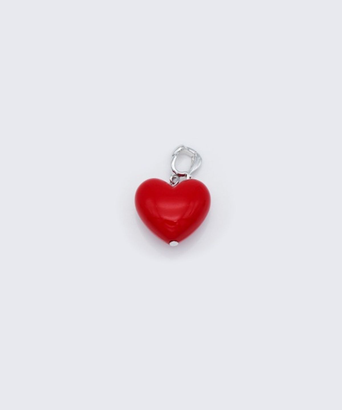 봉보(BONBEAU) Lovely volume heart acrylic pendant 러블리 볼륨 하트 아크릴 펜던트