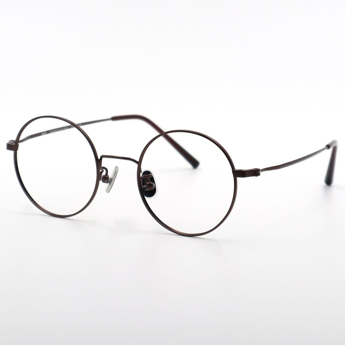 알로아이웨어(ALO EYEWEAR) [ALO BASIC] AL8201 1616M 라운드 브라운 메탈 안경