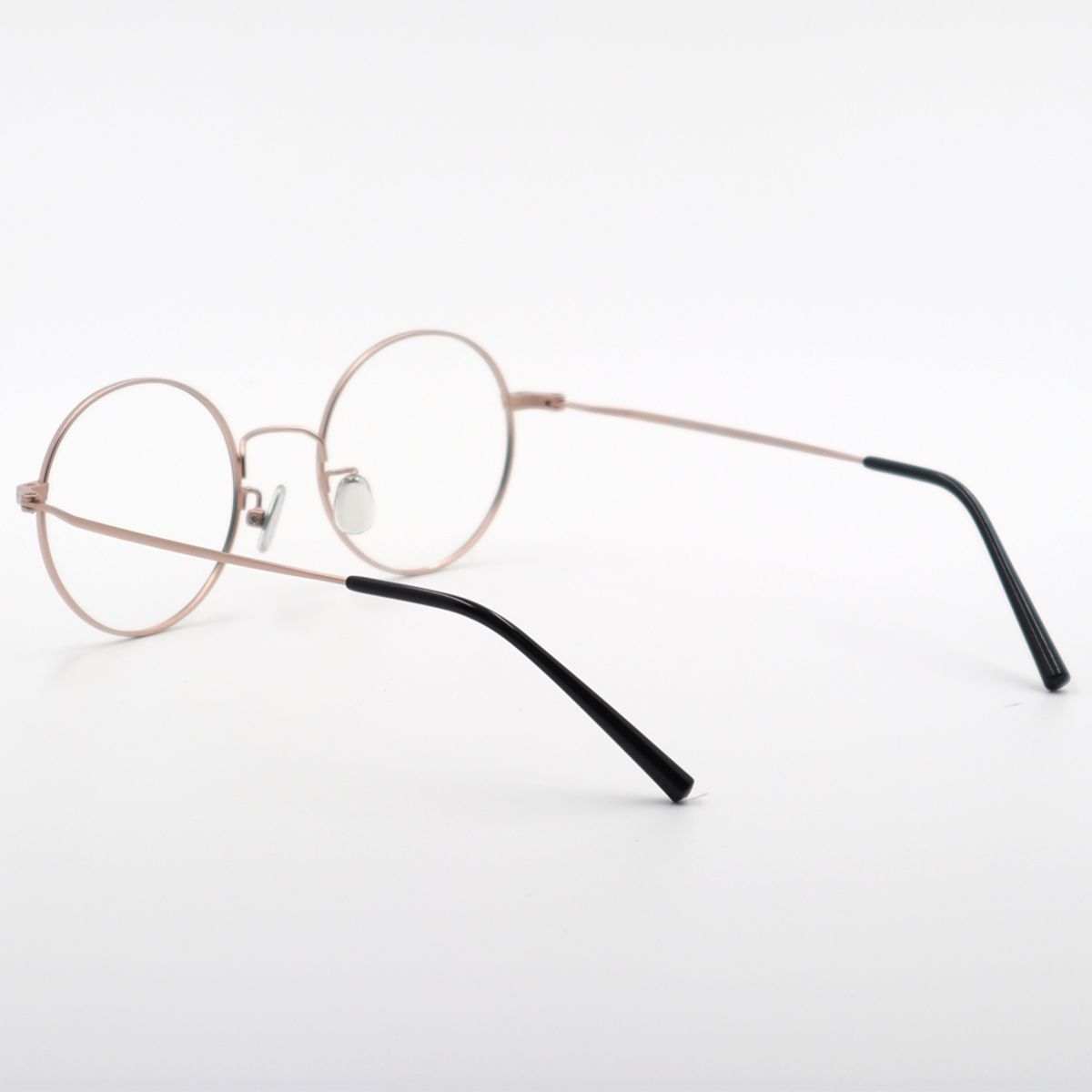 알로아이웨어(ALO EYEWEAR) [ALO BASIC] AL8201 0914G 라운드 블랙/로즈골드 메탈 안경