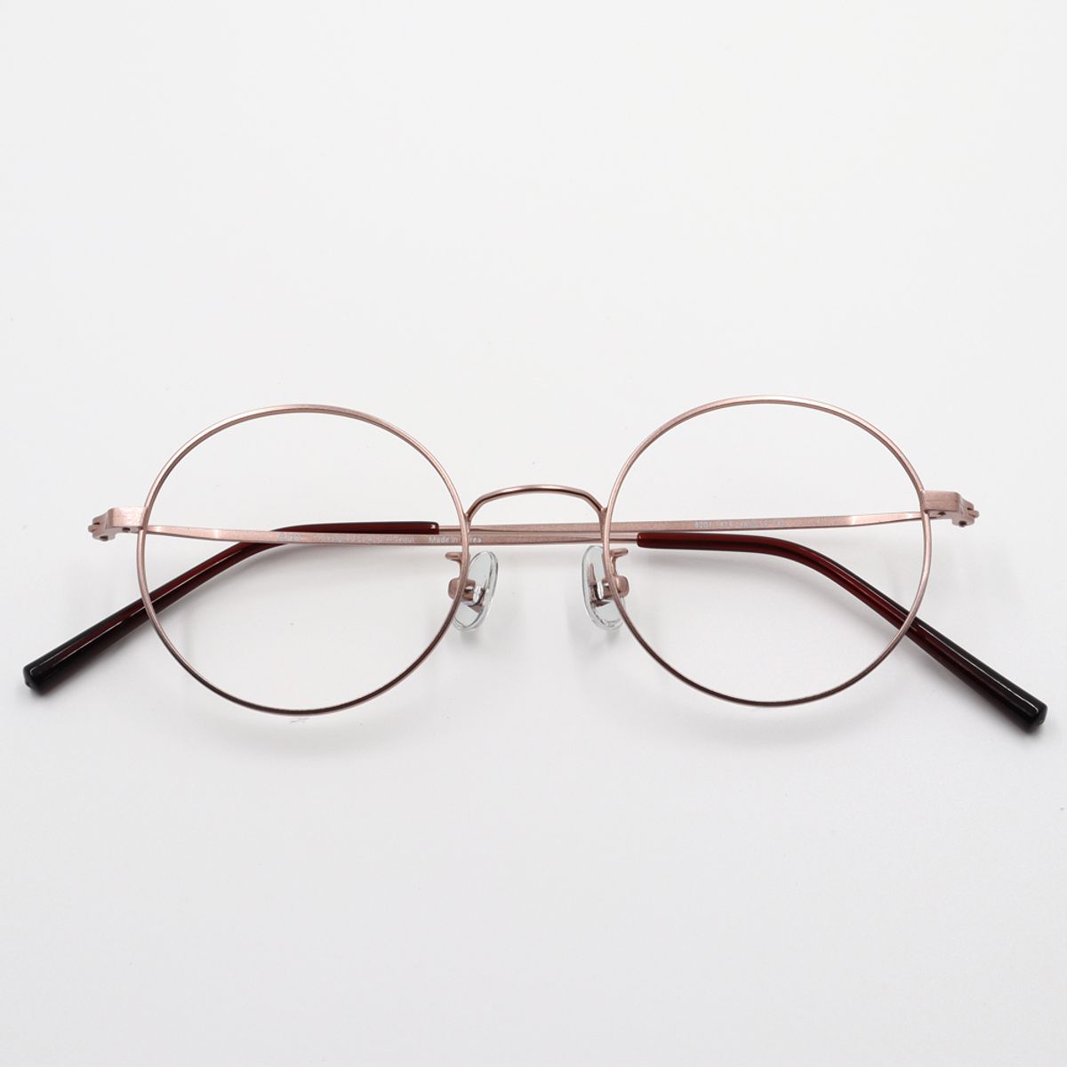 알로아이웨어(ALO EYEWEAR) [ALO BASIC] AL8201 1414G 라운드 로즈골드 메탈 안경