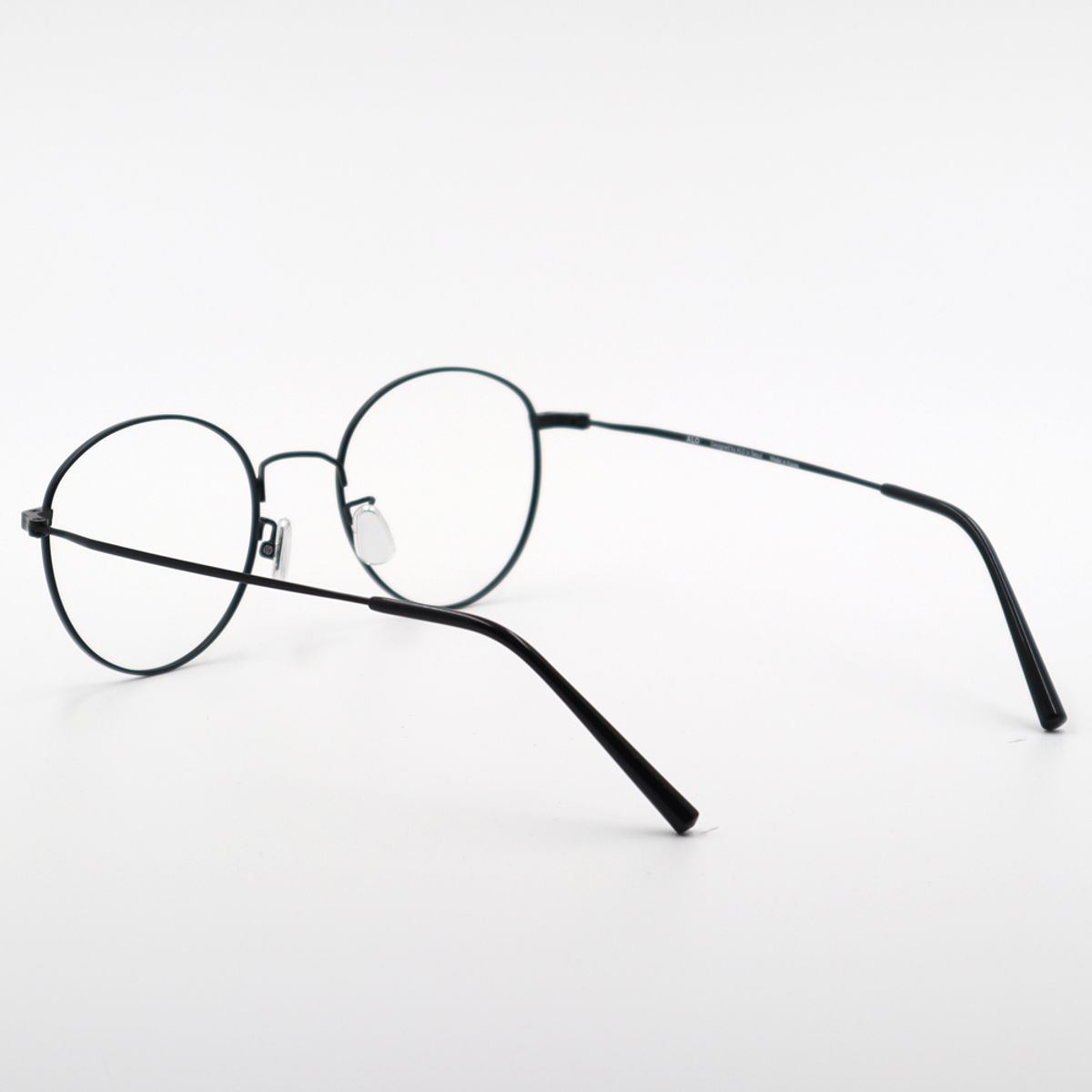 알로아이웨어(ALO EYEWEAR) [ALO BASIC] AL8202 0909M 캣츠 라운드 블랙 메탈 안경