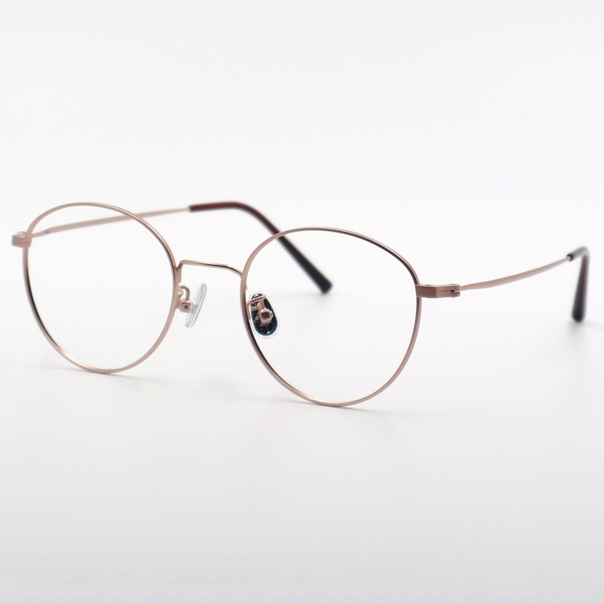 알로아이웨어(ALO EYEWEAR) [ALO BASIC] AL8202 1414G 캣츠 라운드 로즈골드 메탈 안경