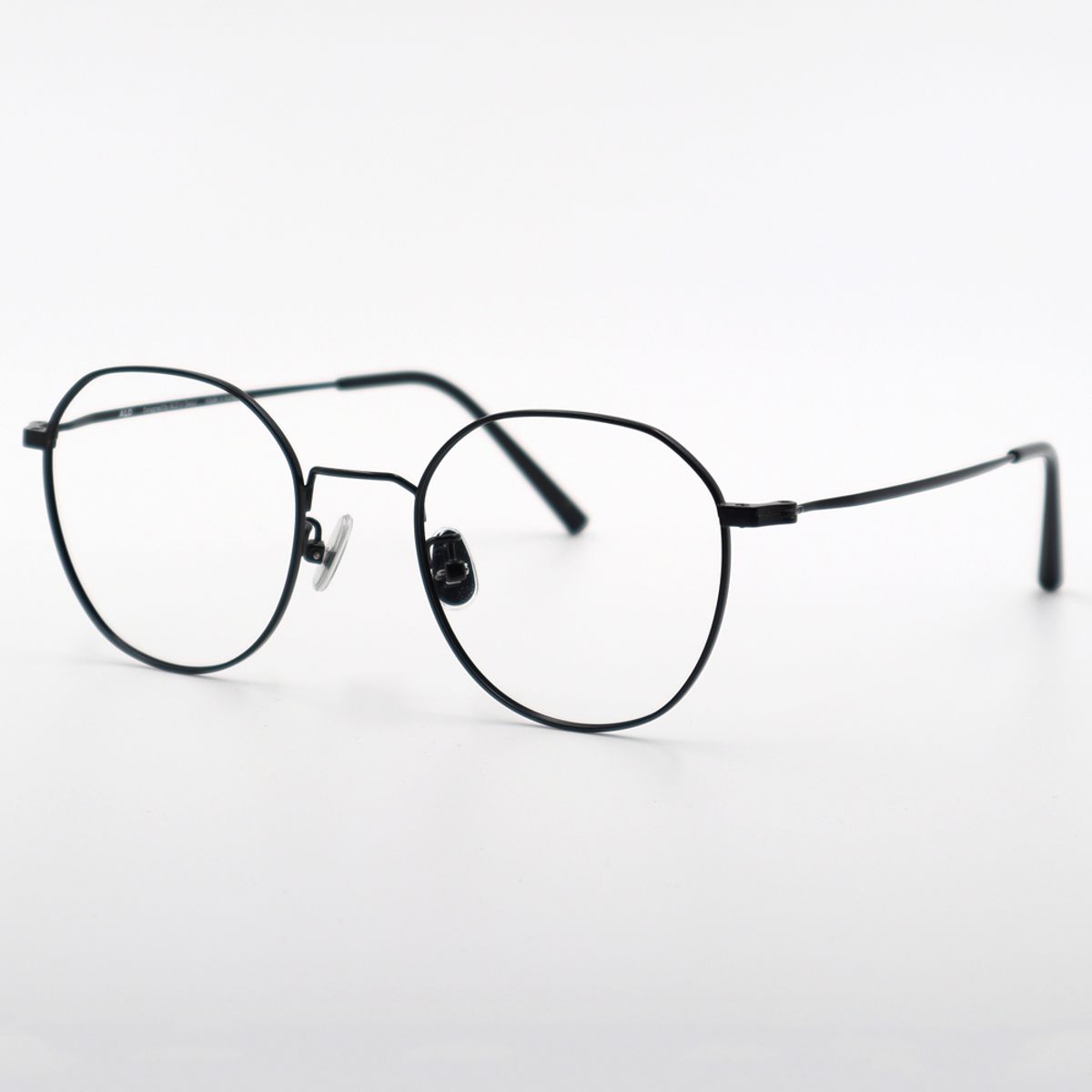 알로아이웨어(ALO EYEWEAR) [ALO BASIC] AL8203 0909M 마일드 스퀘어 블랙 메탈 안경