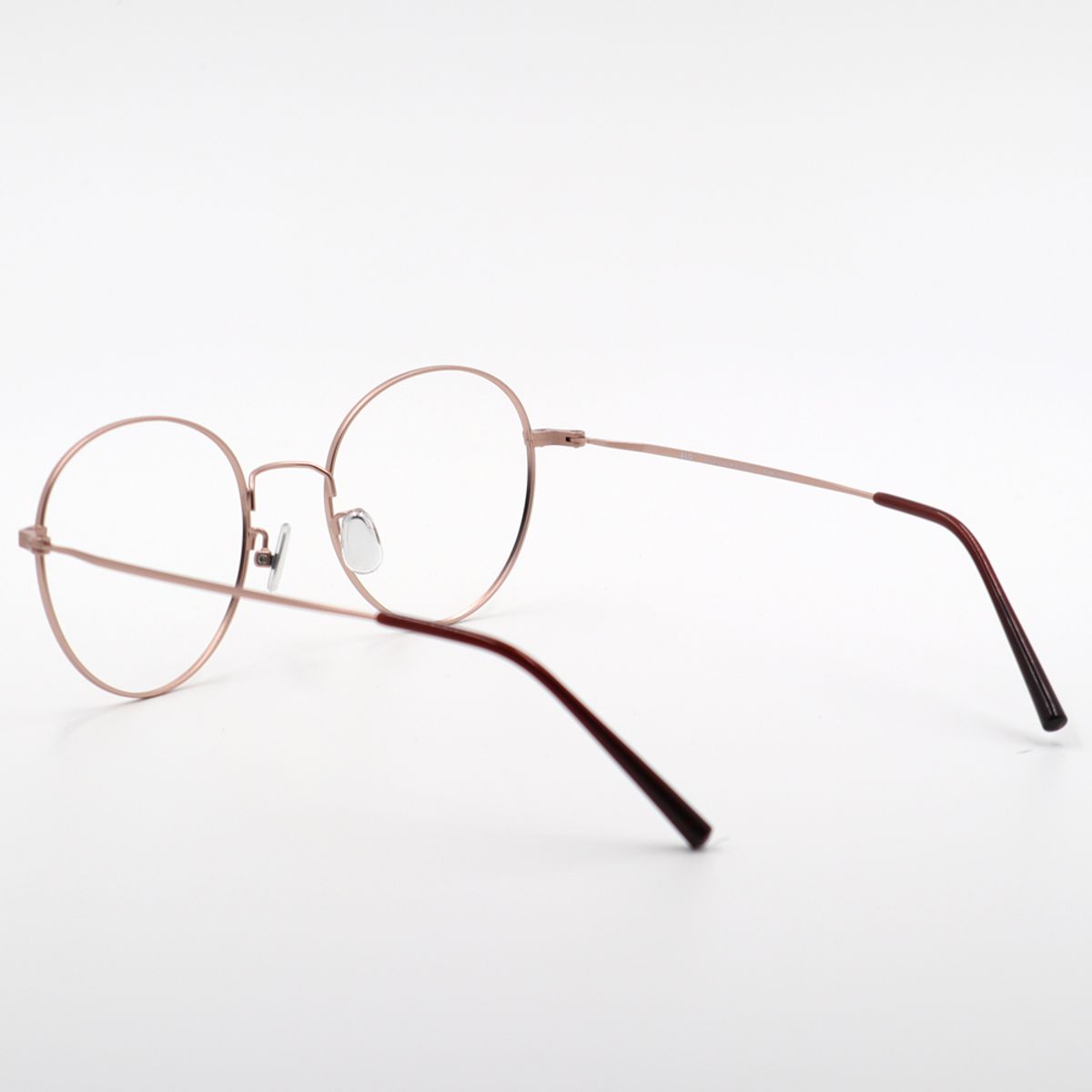 알로아이웨어(ALO EYEWEAR) [ALO BASIC] AL8204 1414G 세미오버사이즈 라운드 로즈골드 메탈 안경