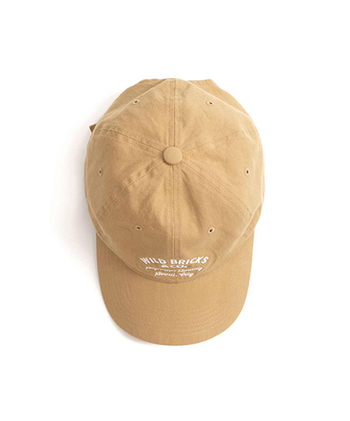 와일드 브릭스(WILD BRICKS) CT CLASSIC LOGO CAP (beige)
