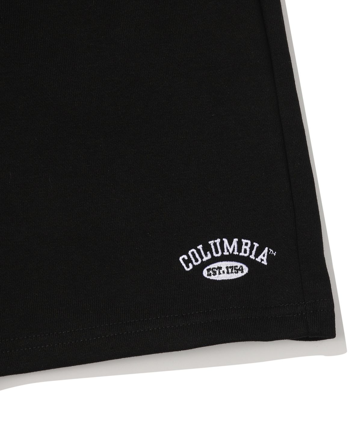 컬럼비아 유니버시티(COLUMBIA UNIVERSITY) CU ARCH LOGO SWEAT SHORTS PANTS 블랙