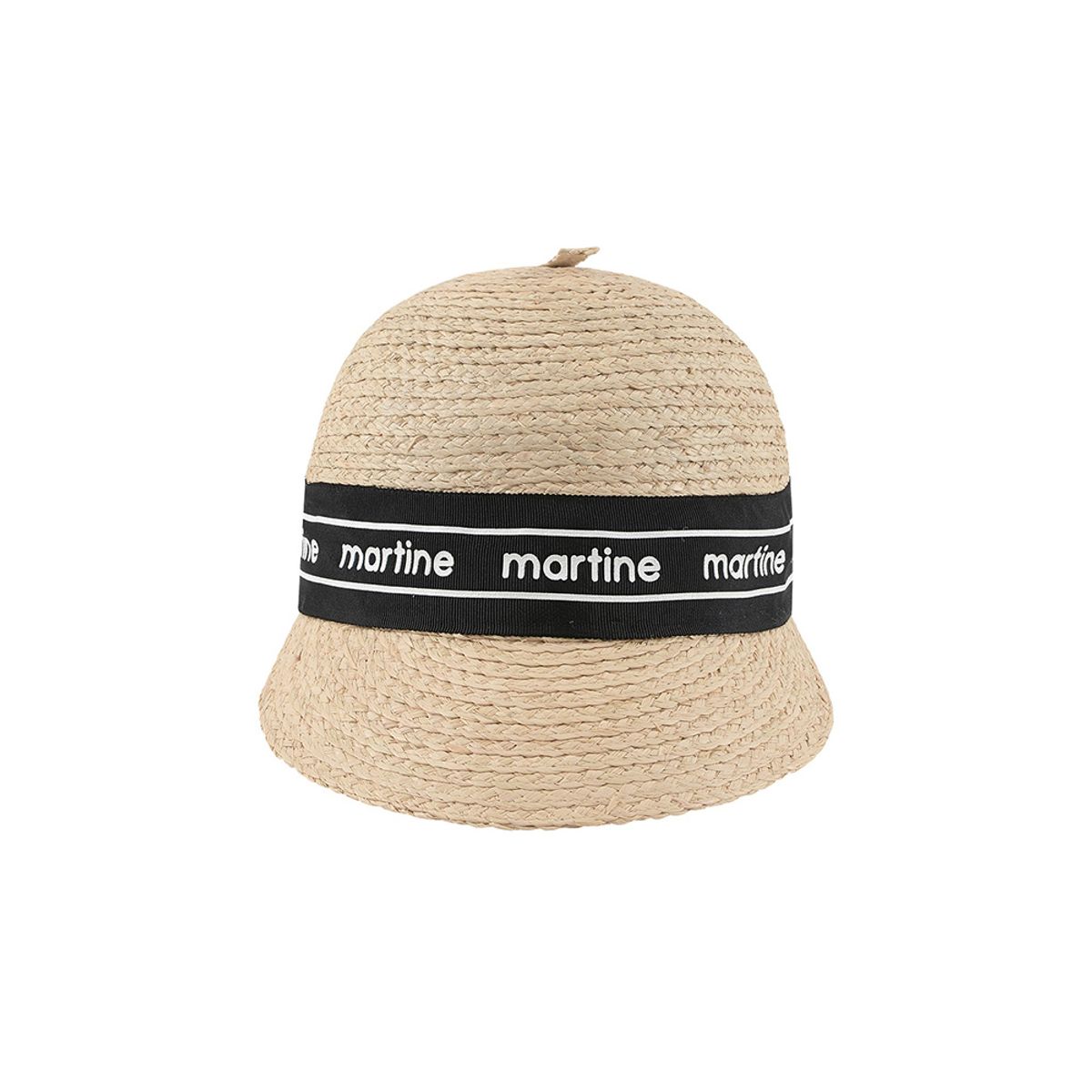 마틴골프(MARTINE GOLF) Raphia Wide Visor Cap_Light Beige
