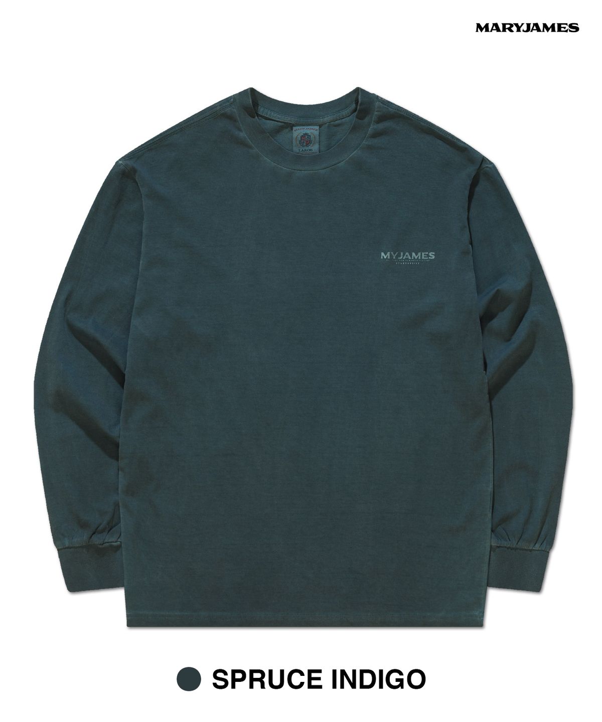 메리제임스(MARYJAMES) [남녀공용] JAMIDIS PIGMENT  LONG SLEEVE (7 COLOR)