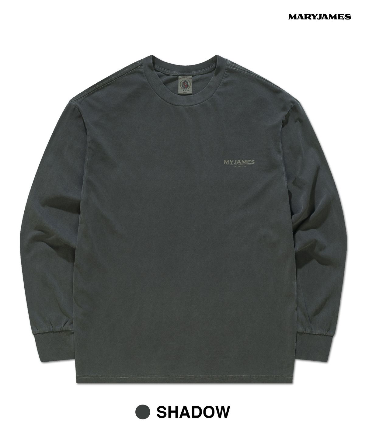 메리제임스(MARYJAMES) [남녀공용] JAMIDIS PIGMENT  LONG SLEEVE (7 COLOR)