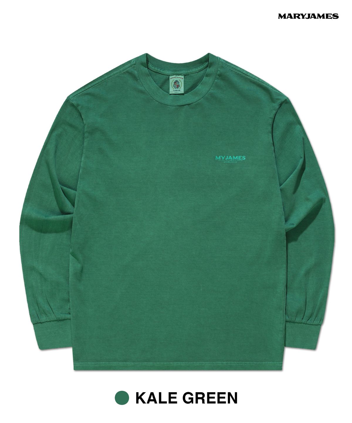 메리제임스(MARYJAMES) [남녀공용] JAMIDIS PIGMENT  LONG SLEEVE (7 COLOR)