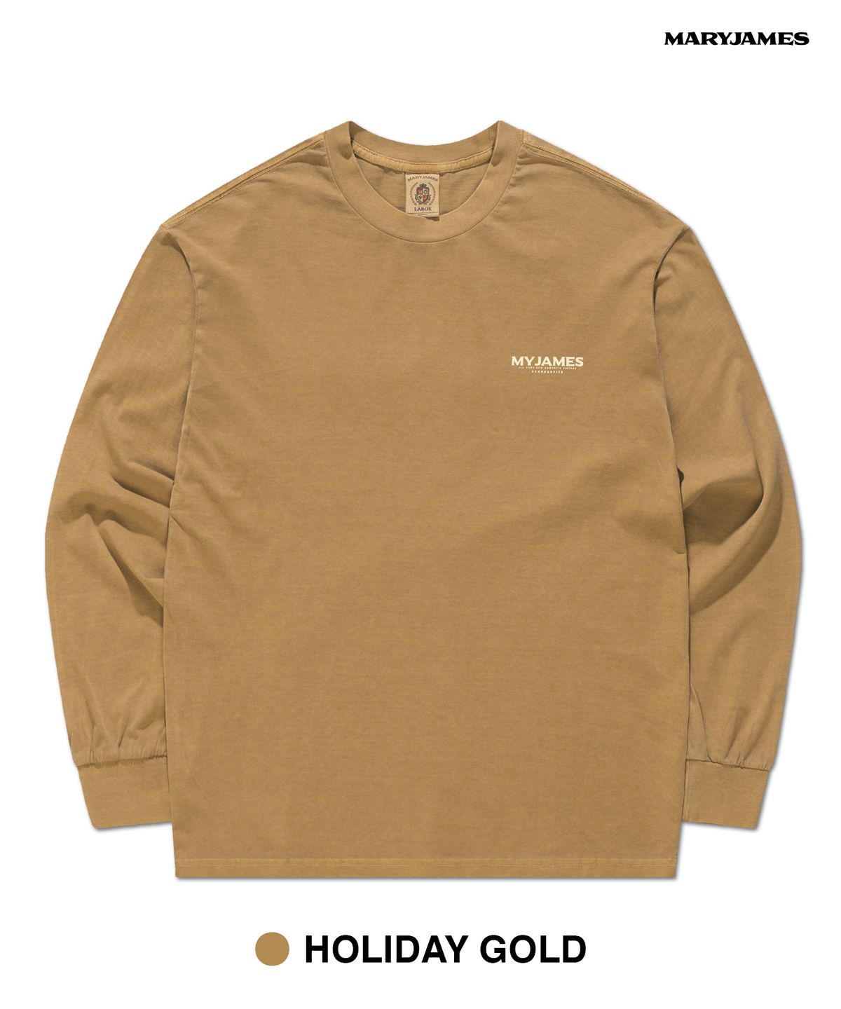 메리제임스(MARYJAMES) [남녀공용] JAMIDIS PIGMENT  LONG SLEEVE (7 COLOR)