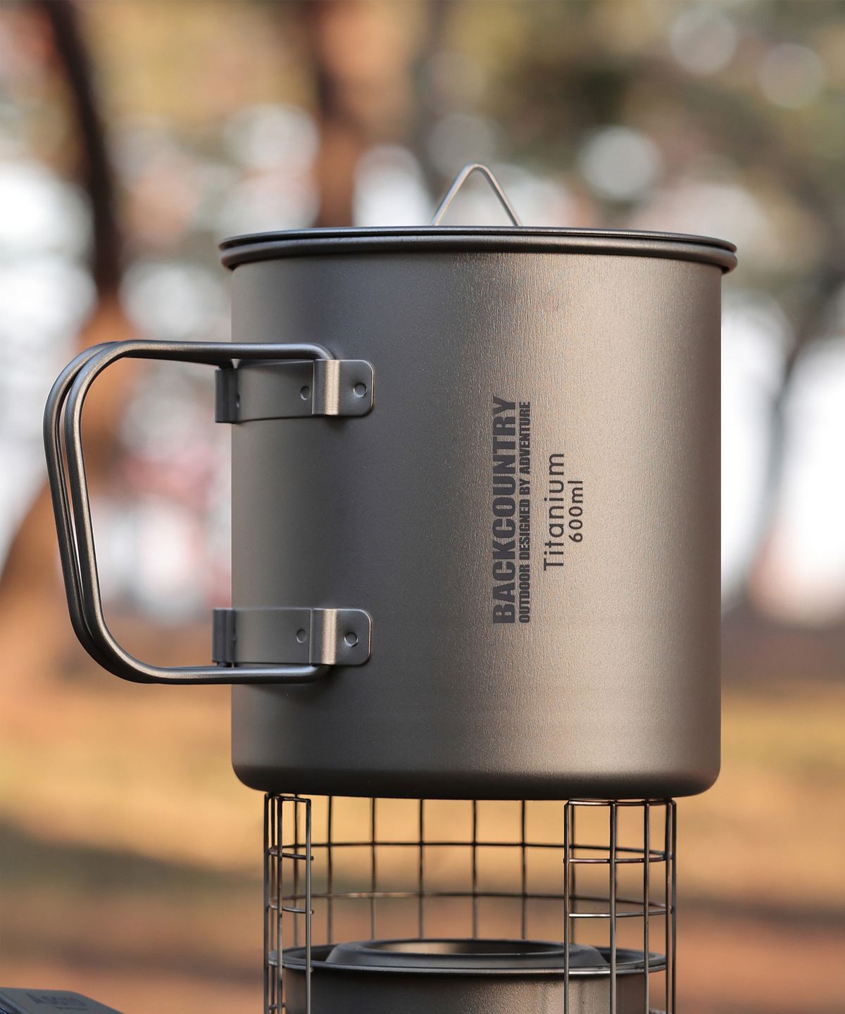 백컨트리(BACKCOUNTRY) 티타늄 싱글쿠커 600ml  (백패킹 1인용 코펠)