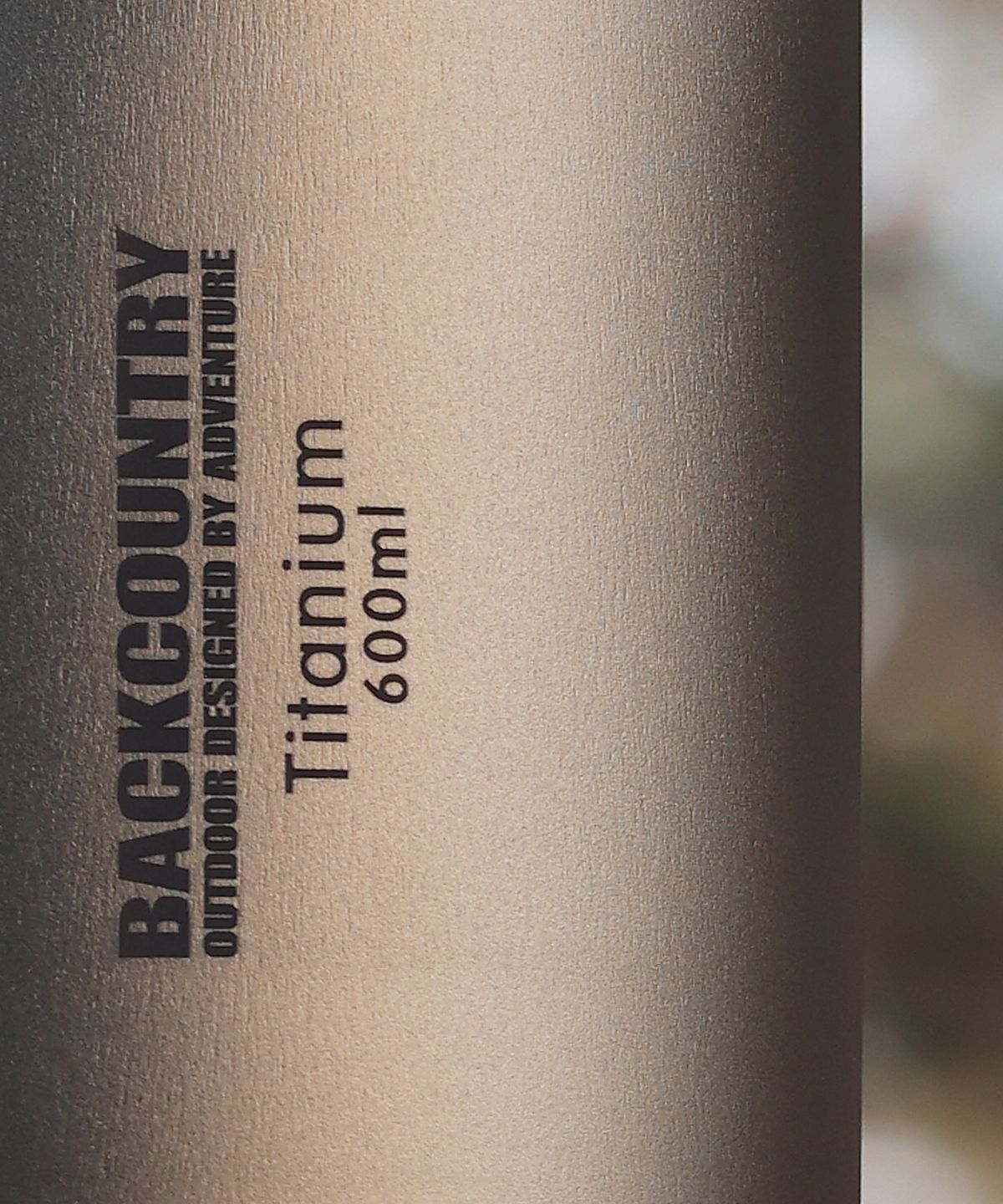백컨트리(BACKCOUNTRY) 티타늄 싱글쿠커 600ml  (백패킹 1인용 코펠)